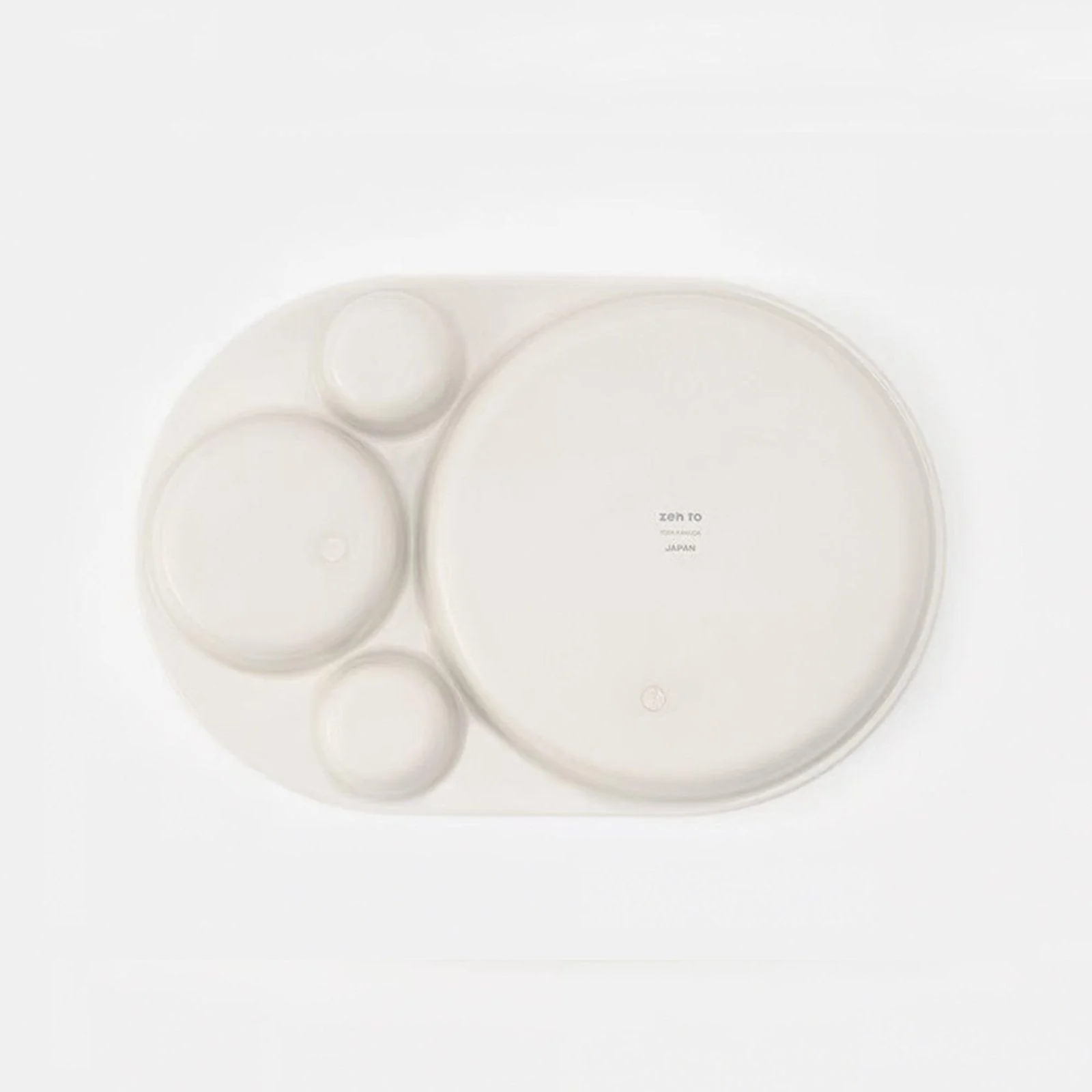 Assiette curry trieur blanche par Yota Kakuda ⋅ Nakazen - Image 5