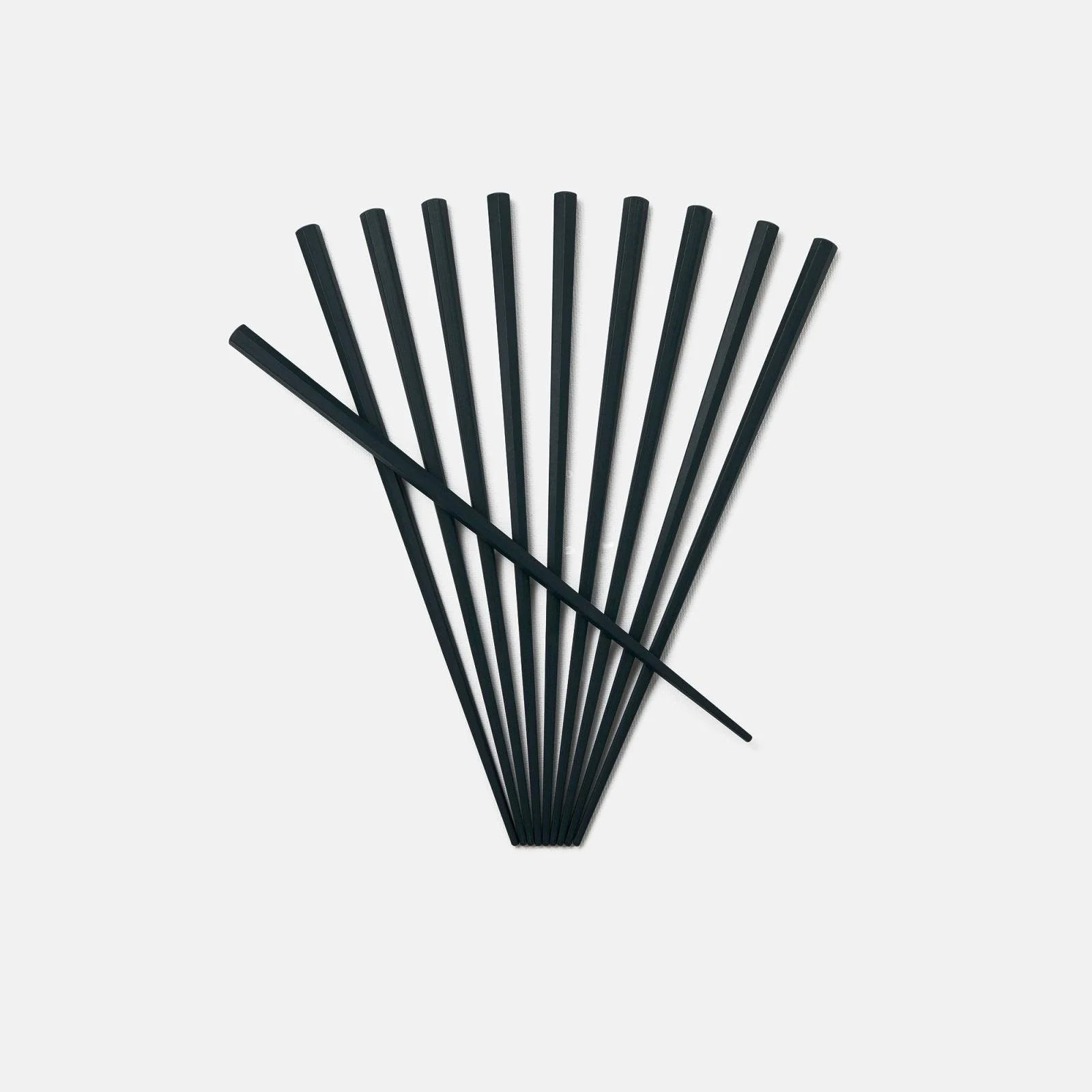 Lot de 5 paires de baguettes noires ⋅ Kawai - Image 2