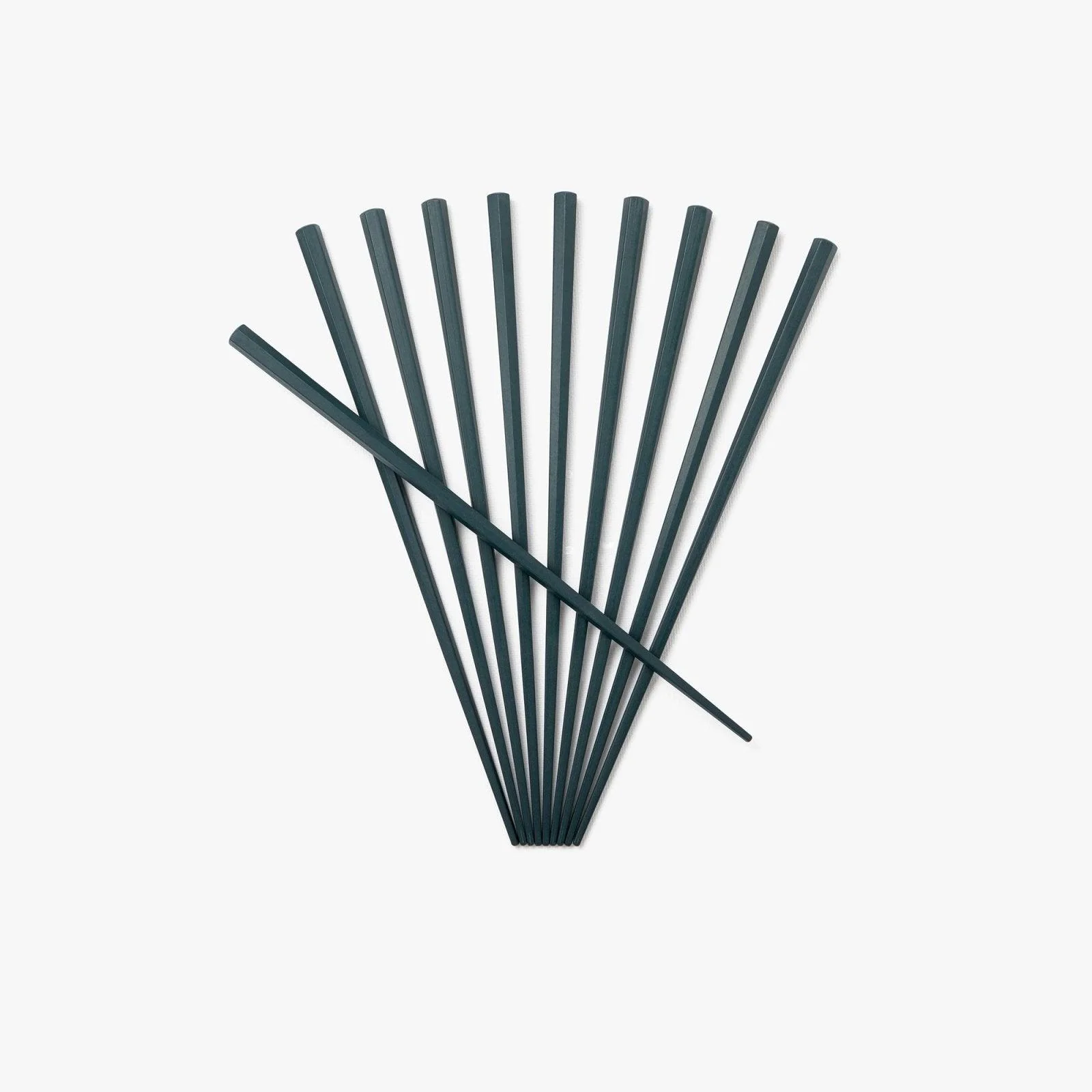 Lot de 5 paires de baguettes vertes ⋅ Kawai - Image 2