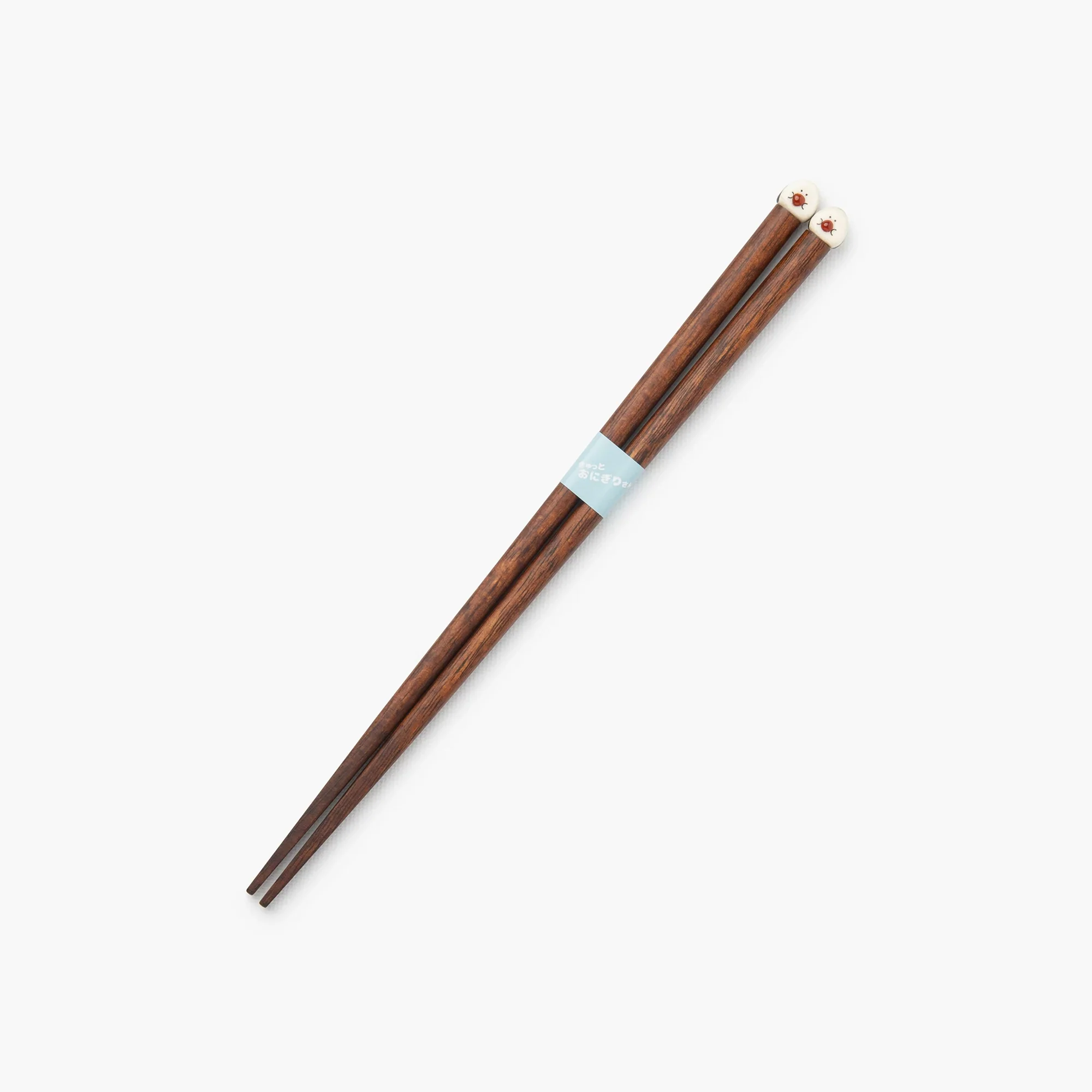 Paire de baguettes en bois onigiri prune ⋅ 213mm ⋅ Ippinsha