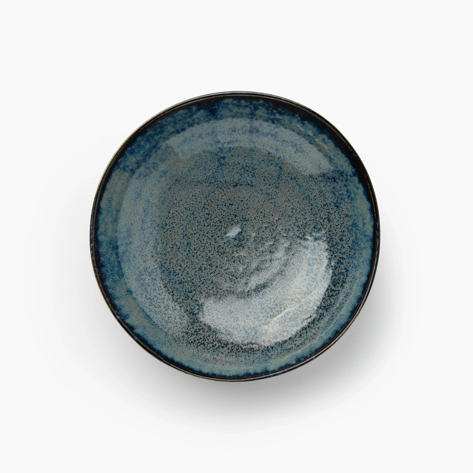 Assiette à nouilles bleue spirale ⋅ Touga - Image 2