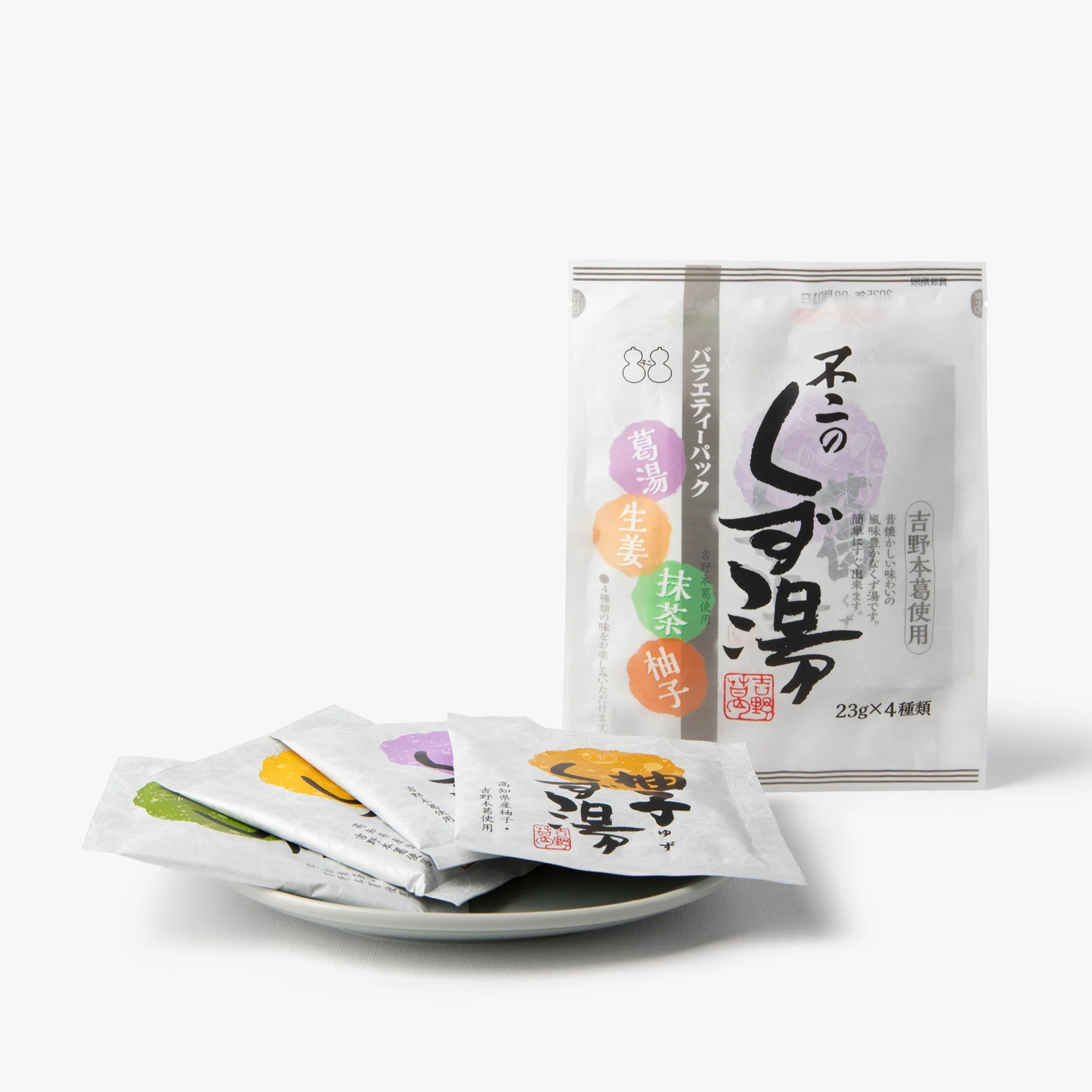 Assortiment de poudres de kuzu pour boisson ⋅ Fuji Shokuhin ⋅ 92g
