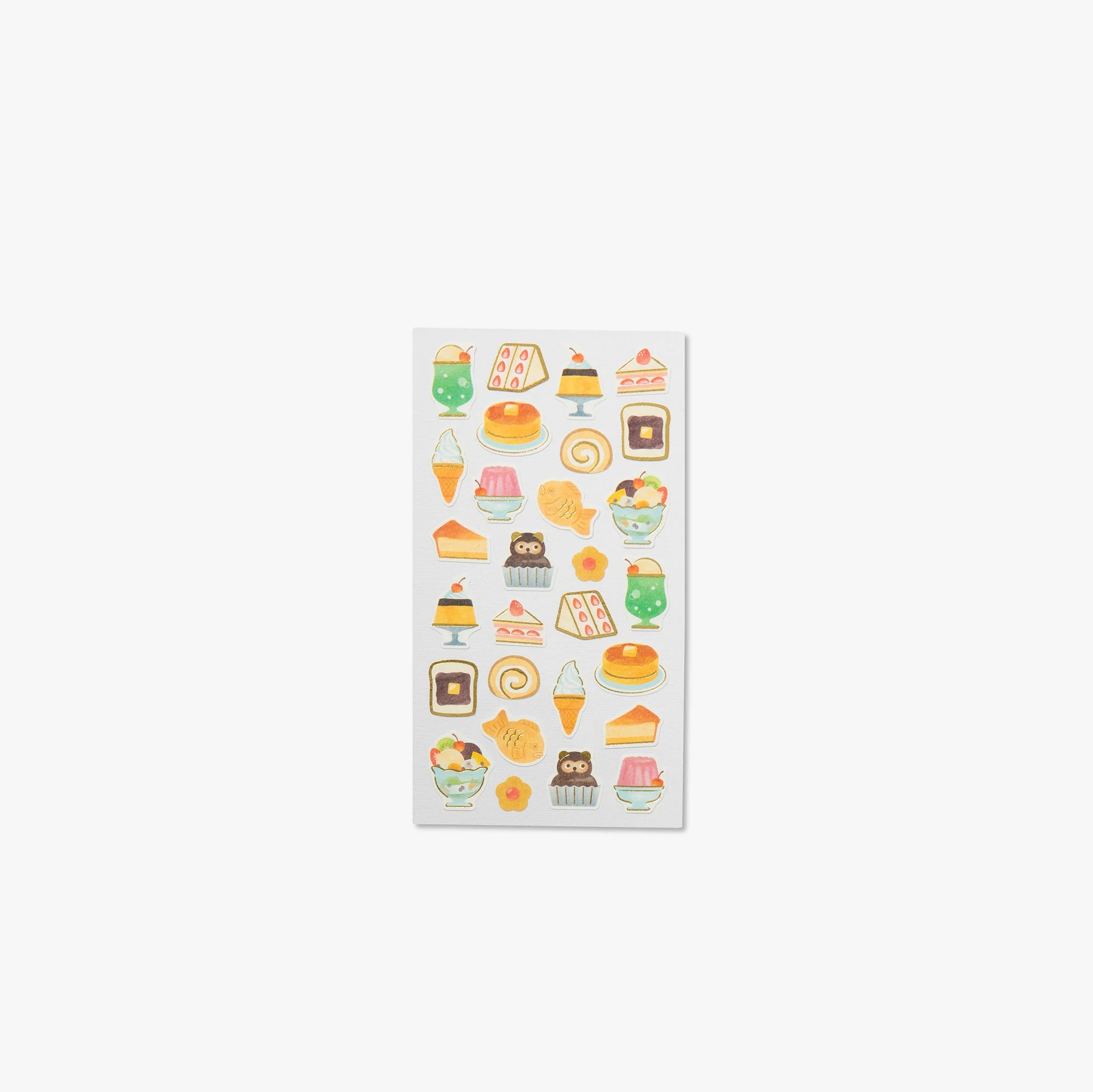 Stickers autocollants de style japonais : snacks ⋅ NB - Image 2