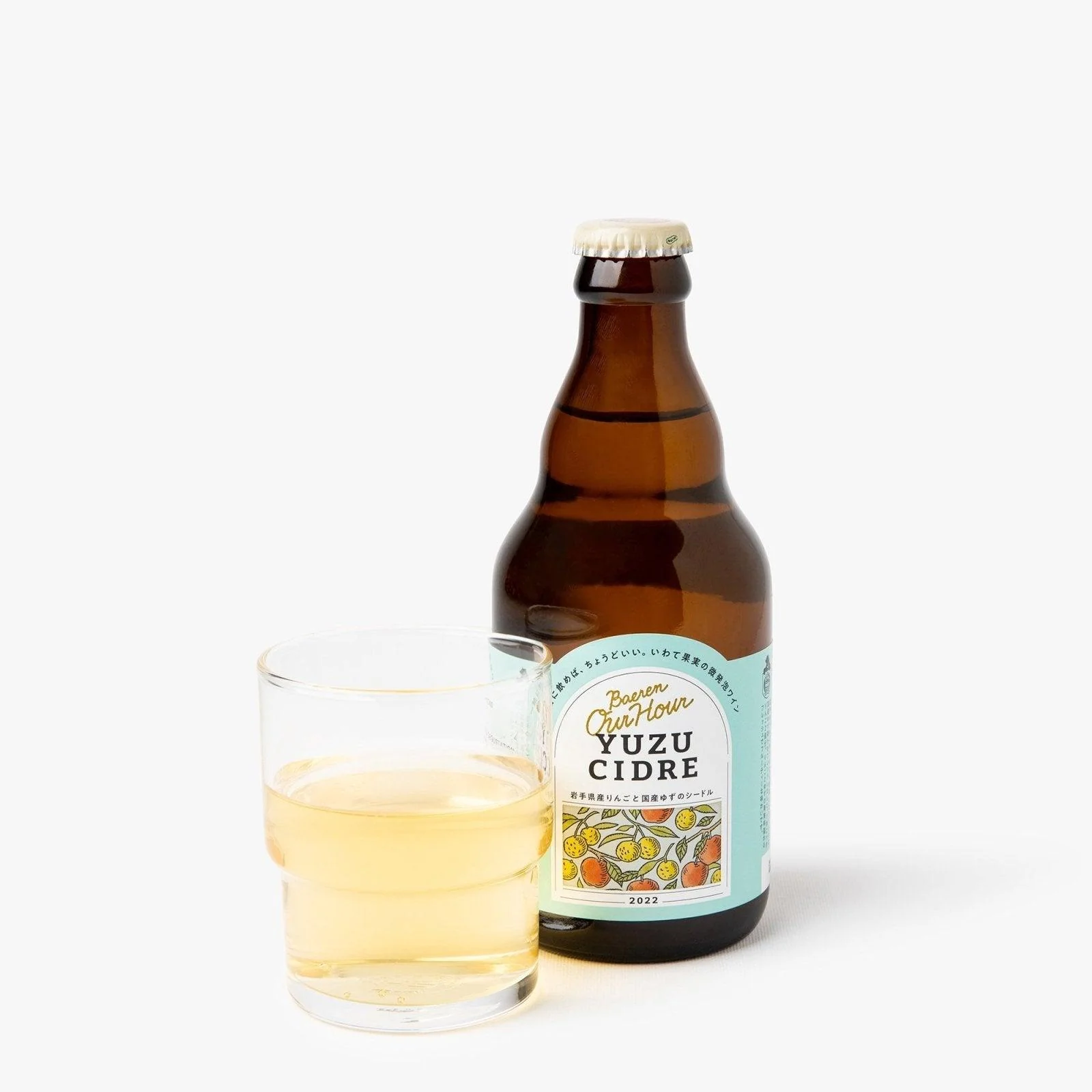 Cidre au yuzu Baeren Our Hour ⋅ 5.5% ⋅ 330ml