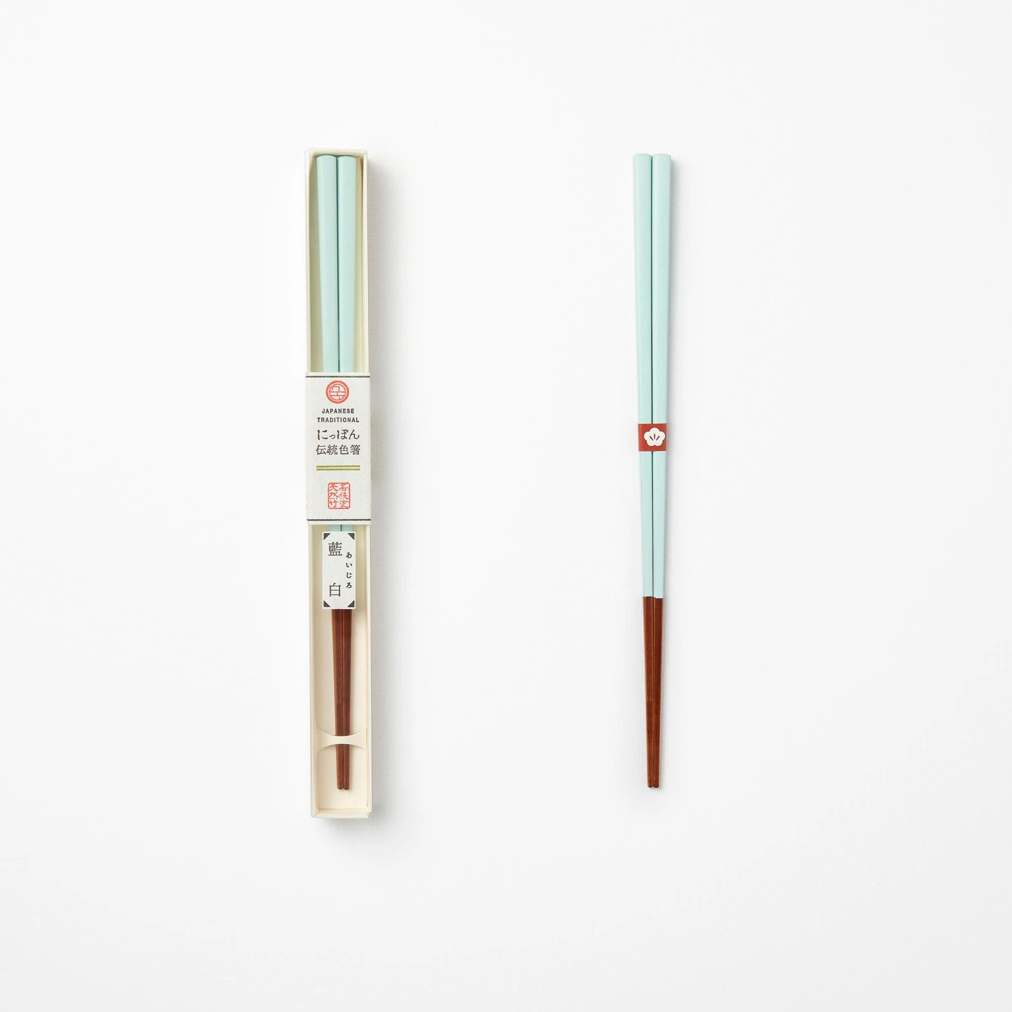 Baguettes en bois bleu clair ⋅ Kawai