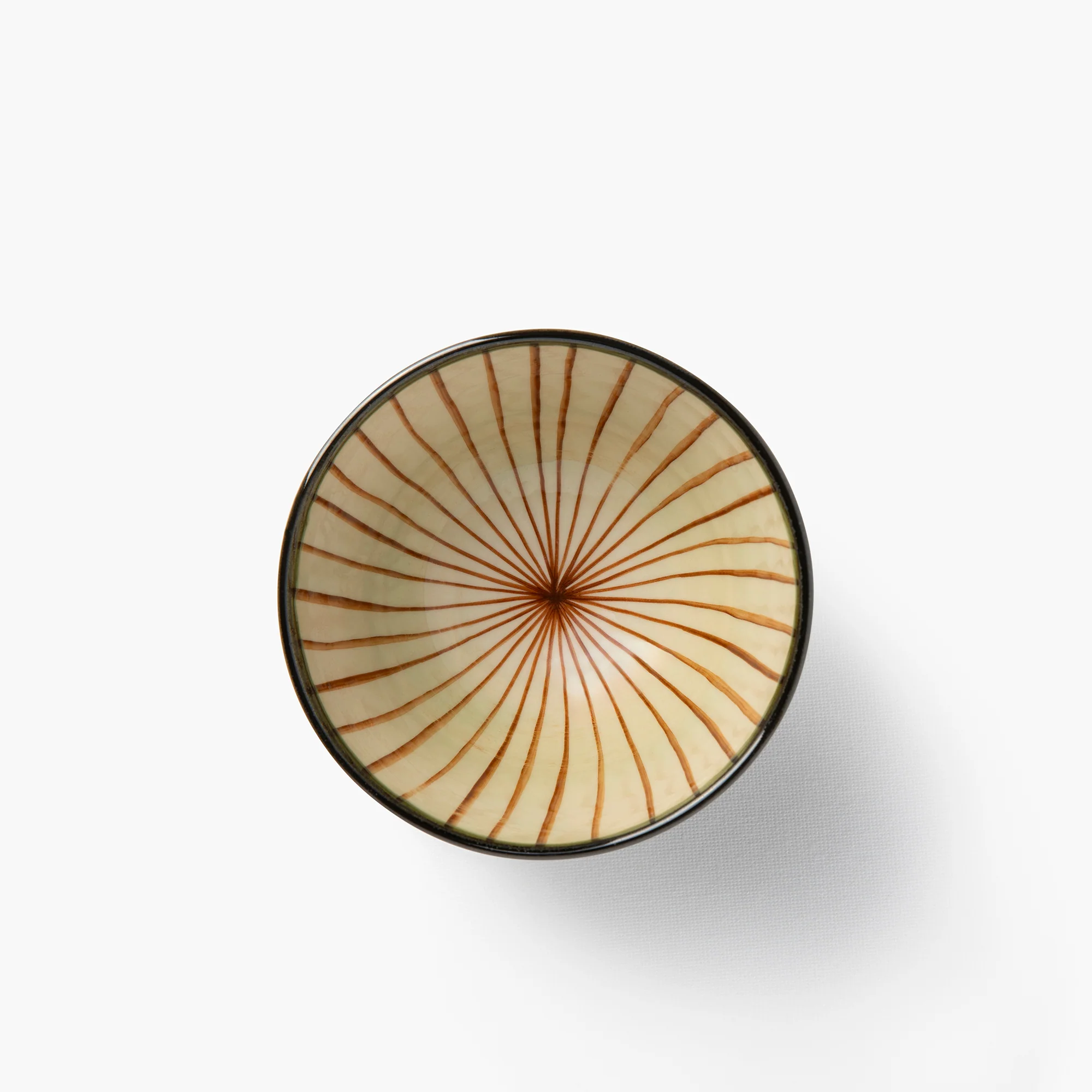 Bol Oribe Naisuji vert interieur blanc Ø115mm ⋅ Touga - Image 2