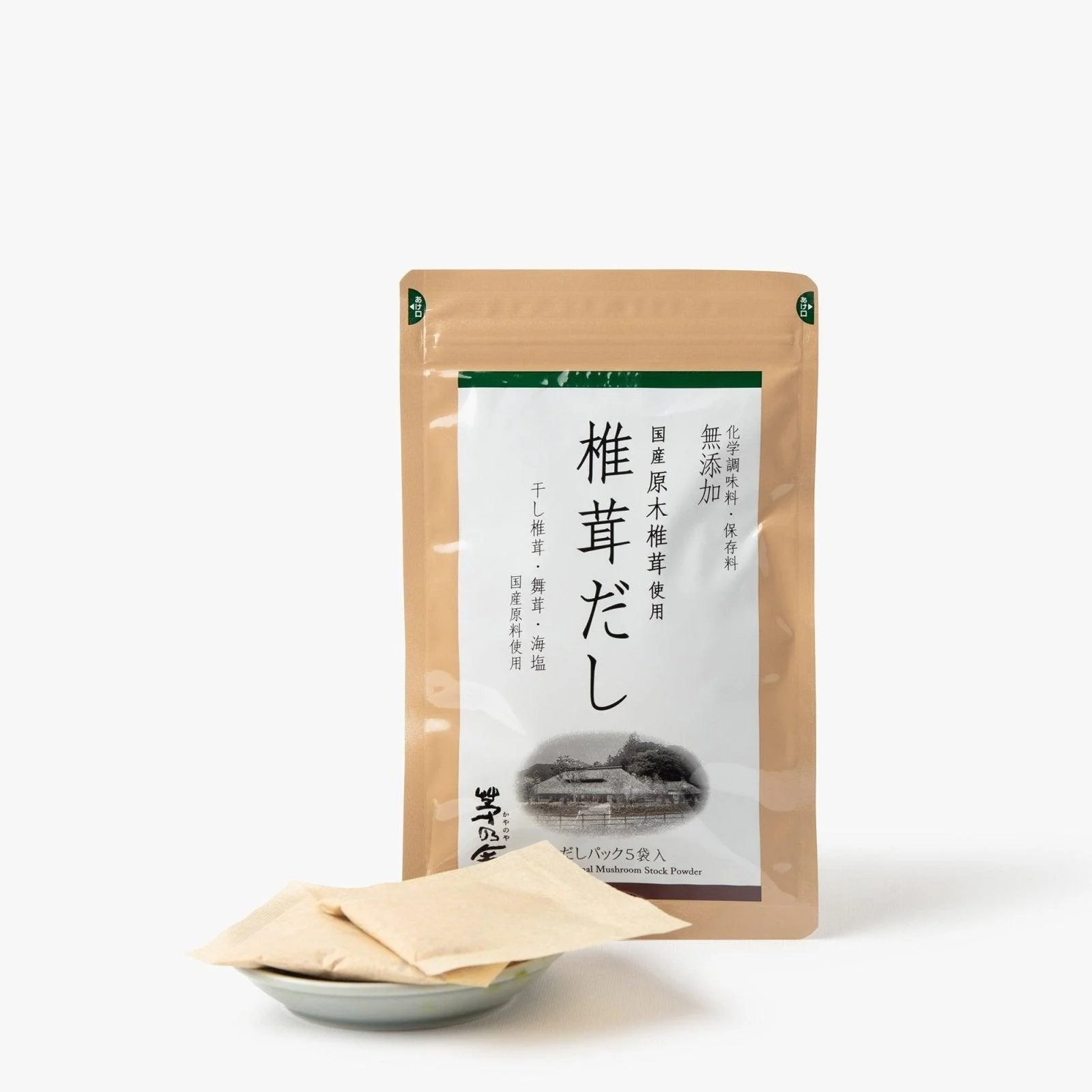 Bouillon dashi au shiitaké vegan 5 sachets ⋅ Kayanoya ⋅ 30g