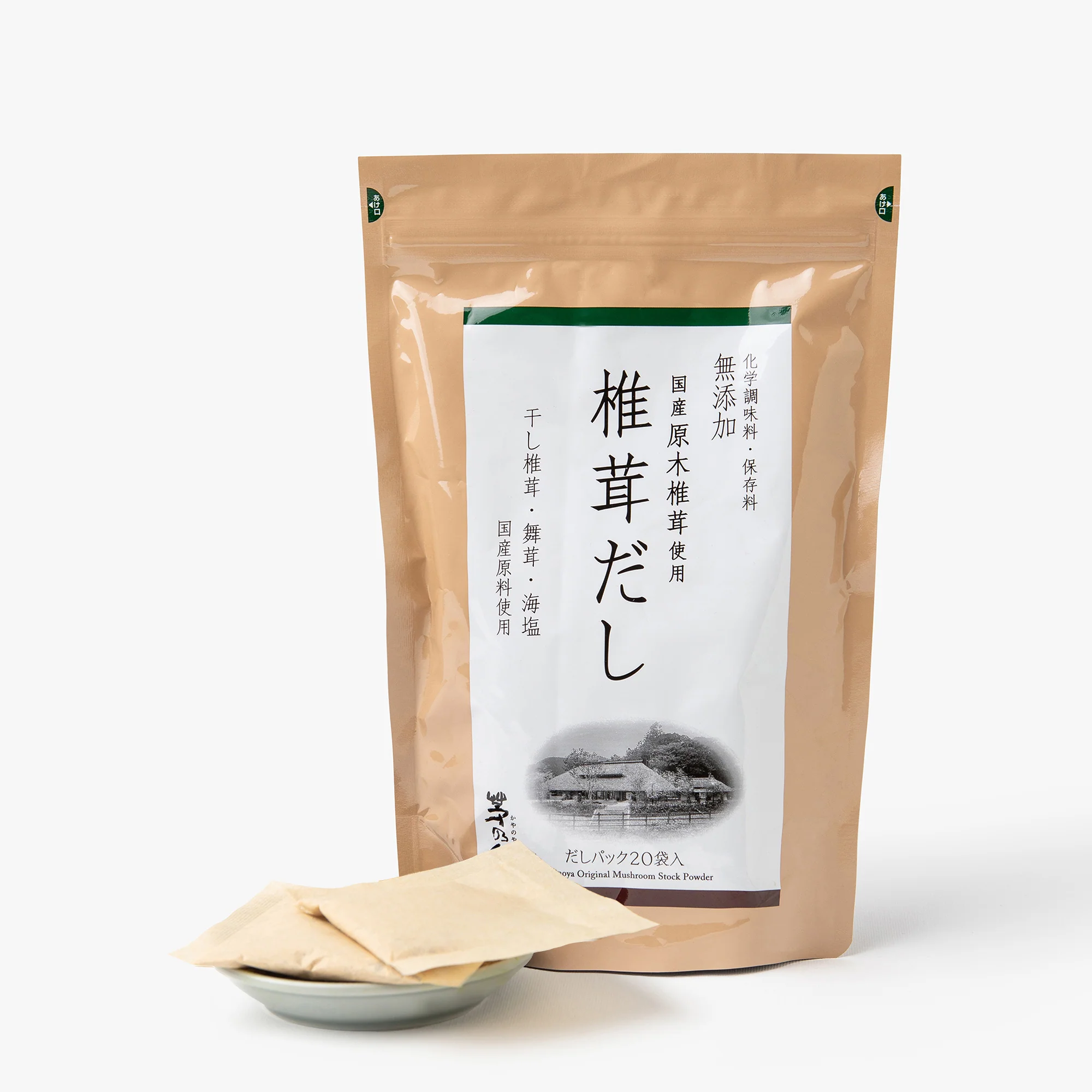 Bouillon dashi au shiitaké vegan 20 sachets ⋅ Kayanoya ⋅ 120g