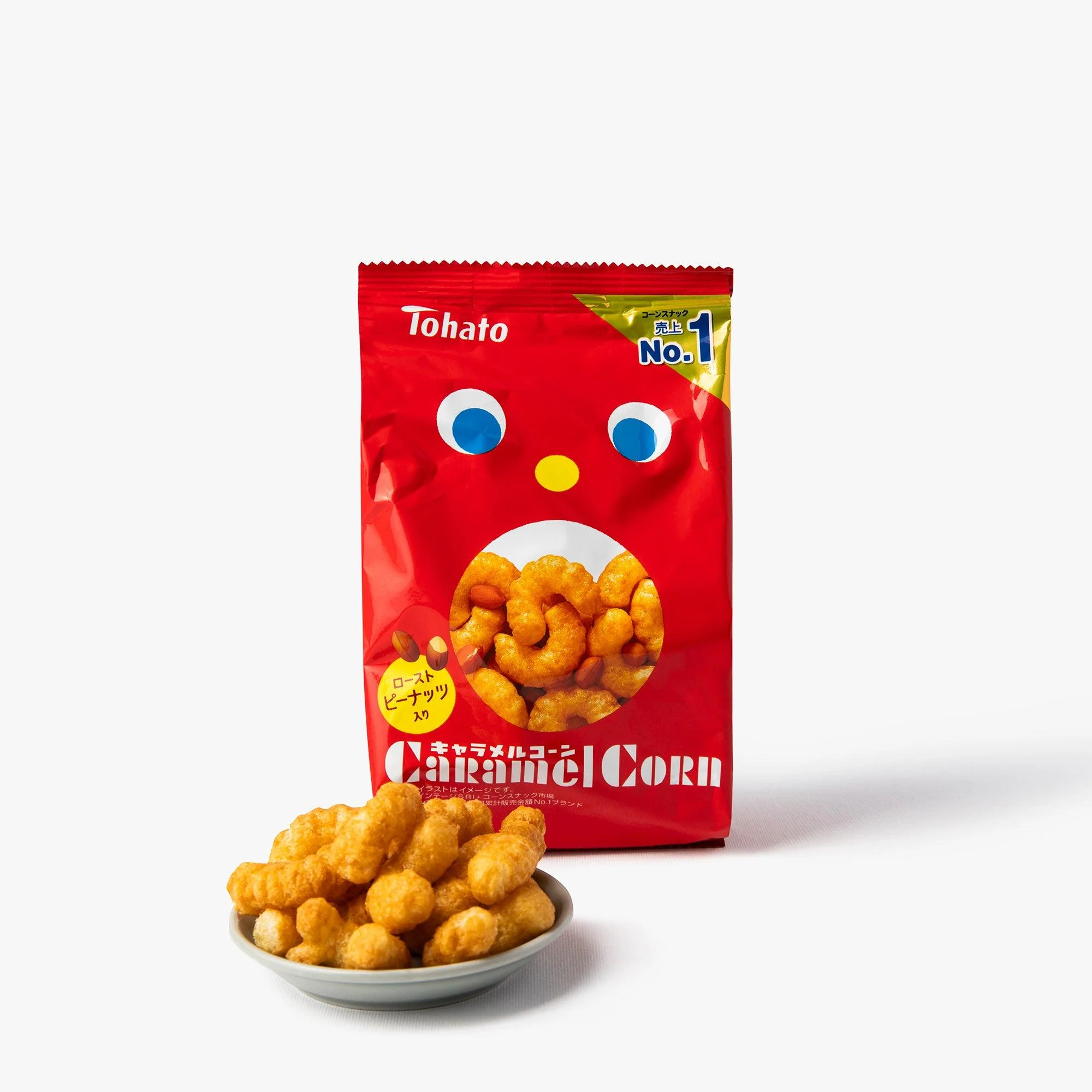 Snacks de maïs soufflé Caramel Corn ⋅ Tohato ⋅ 70g