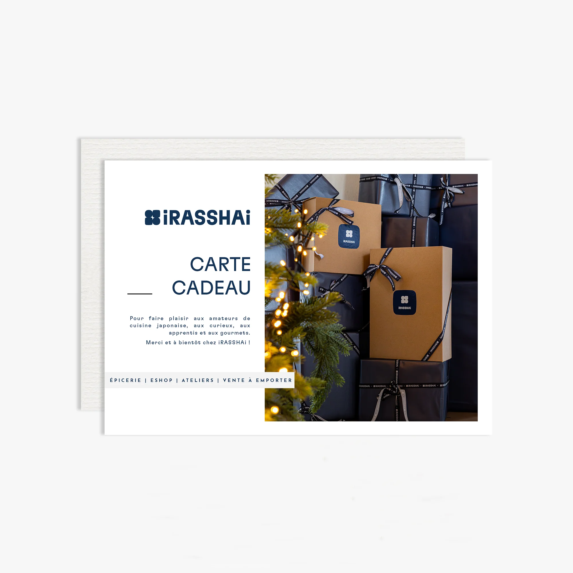 Carte Cadeau ÉPICERIE (en ligne et en boutique)