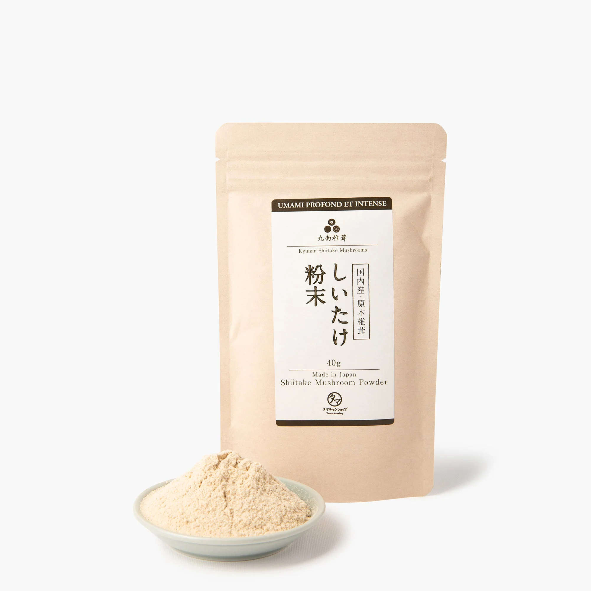 Champignons shiitaké en poudre ⋅ Kyunan Service ⋅ 40g
