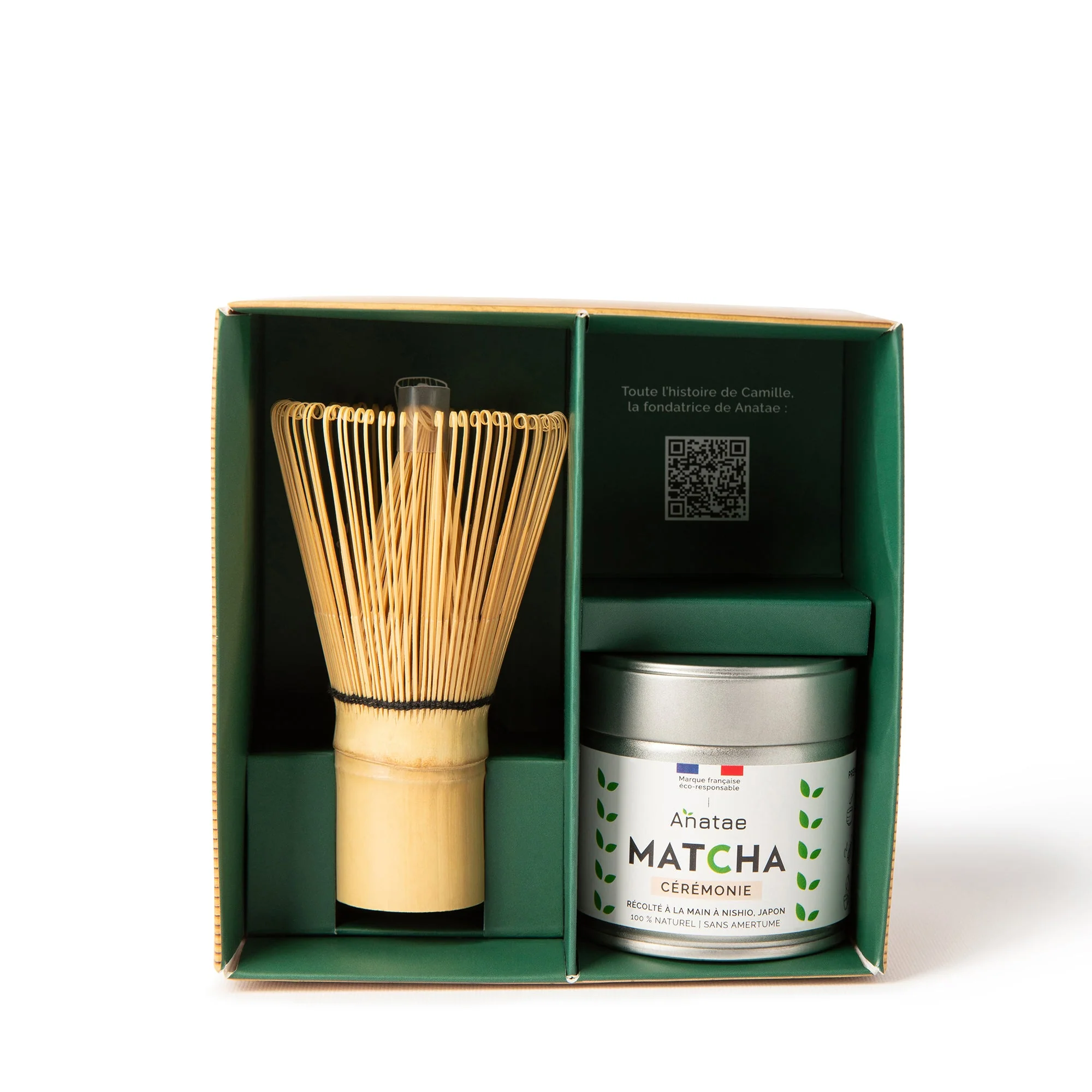 Coffret matcha cérémonie et fouet ⋅ Anatae ⋅ 30g - Image 3