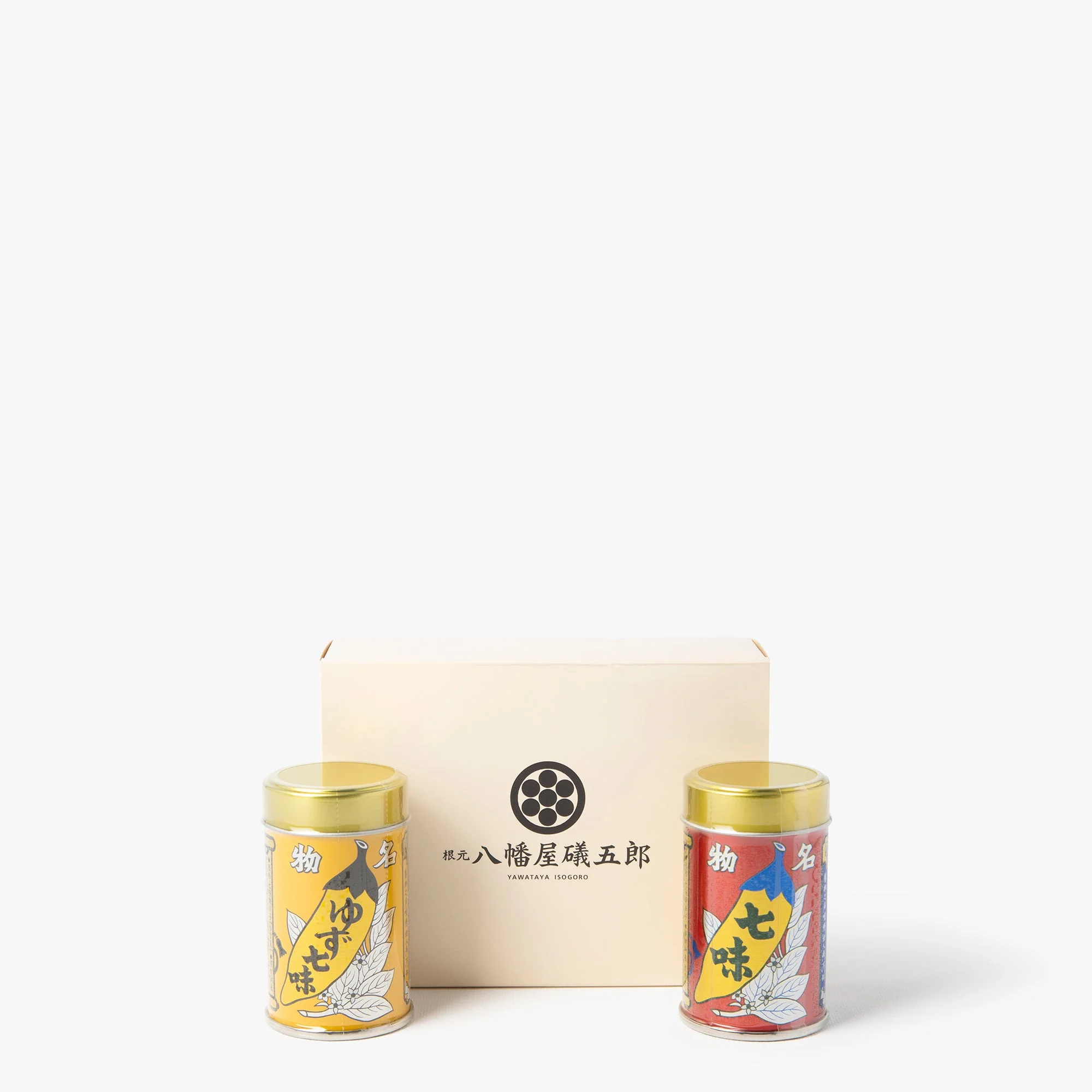 Coffret shichimi et shichimi au yuzu premium ⋅ Yawataya Isogoro ⋅ 26g
