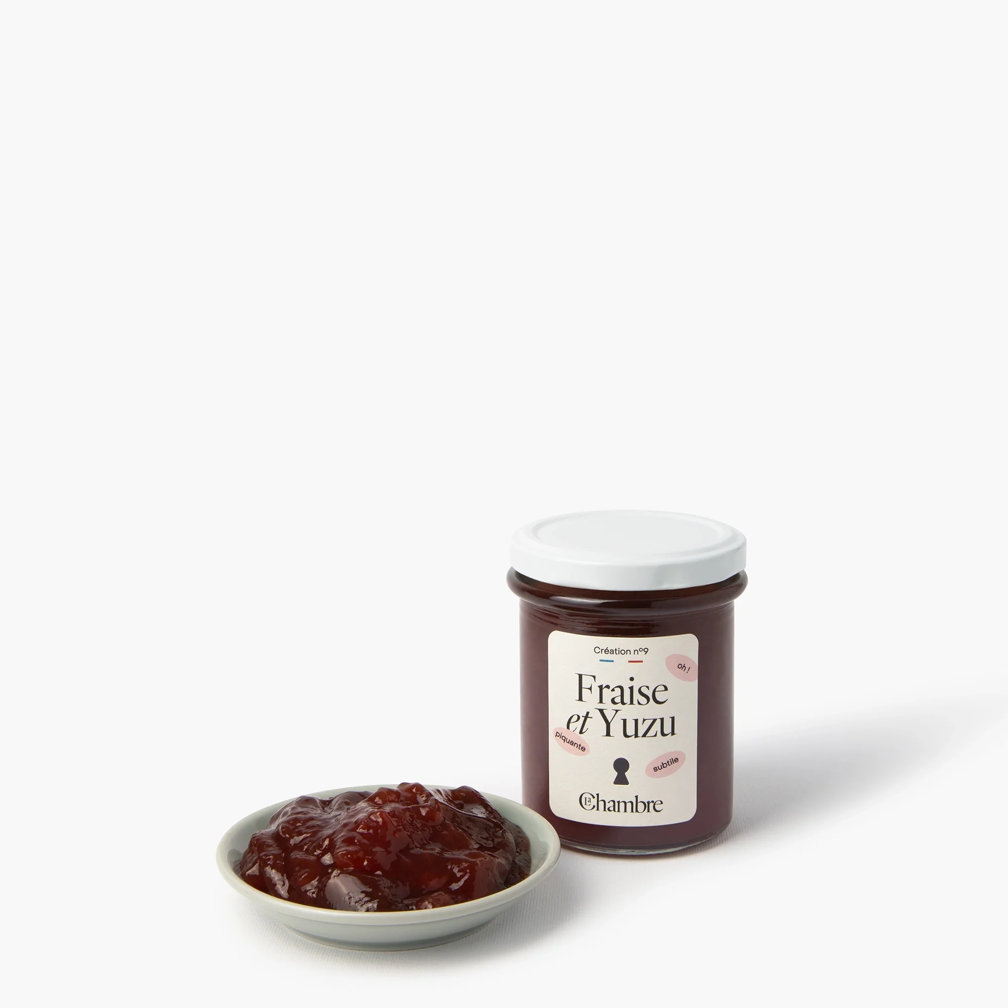 Confiture fraise yuzu ⋅ La chambre ⋅ 200g