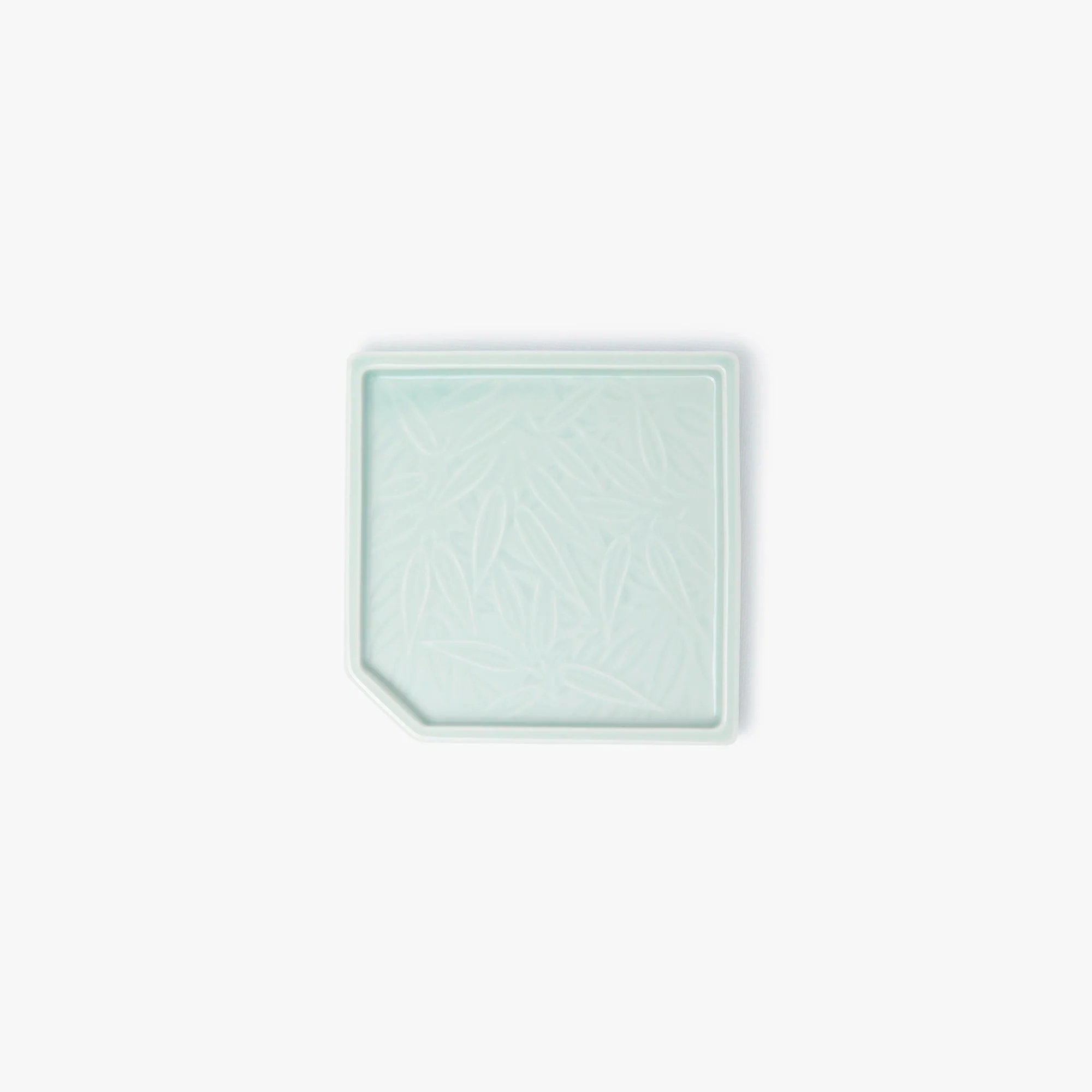 Coupelle carrée bleu céladon Ø 112mm ⋅ Touga - Image 2