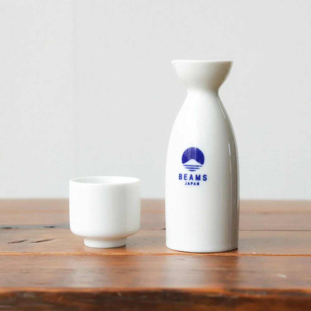 Coupelle logo indigo blanc ⋅ BEAMS JAPAN - Image 5