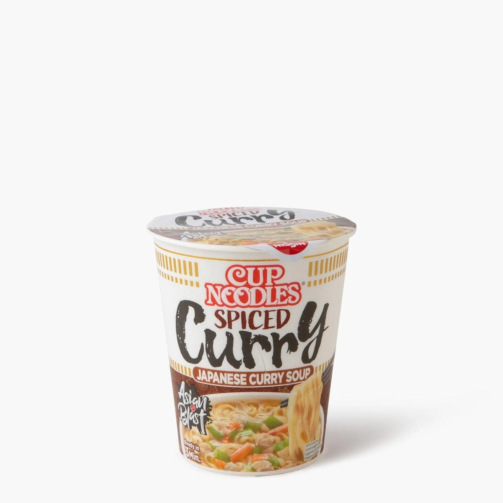 Ramen instantané au curry piquant ⋅ Nissin ⋅ 67g