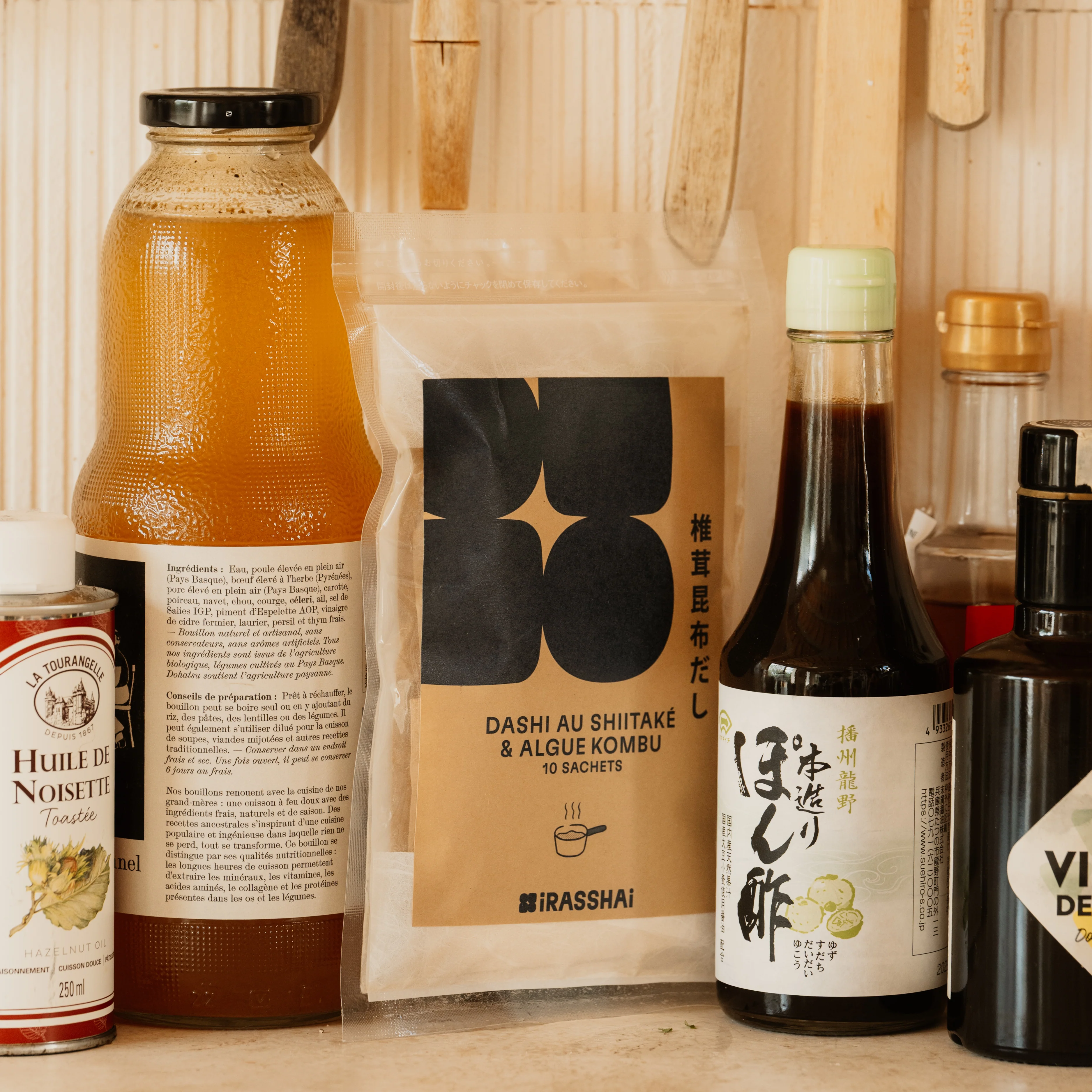 Dashi au shiitaké vegan 8 sachets ⋅ Kanejo pour iRASSHAi ⋅ 56g - Image 4