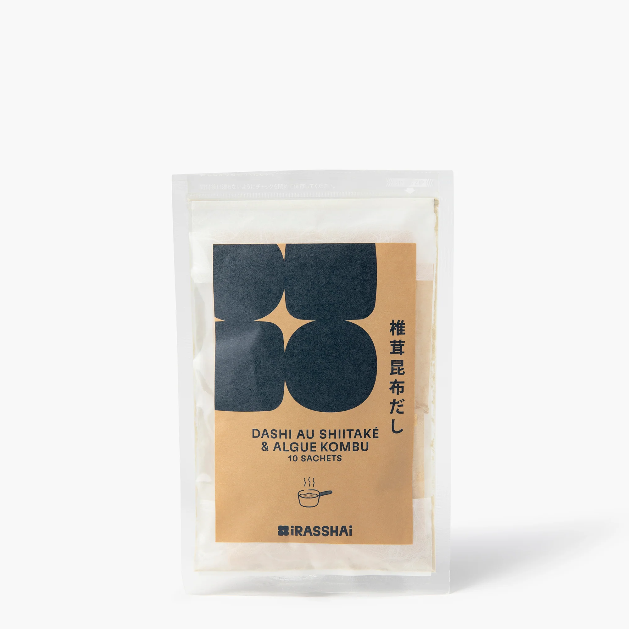 Dashi au shiitaké vegan 8 sachets ⋅ Kanejo pour iRASSHAi ⋅ 56g - Image 6