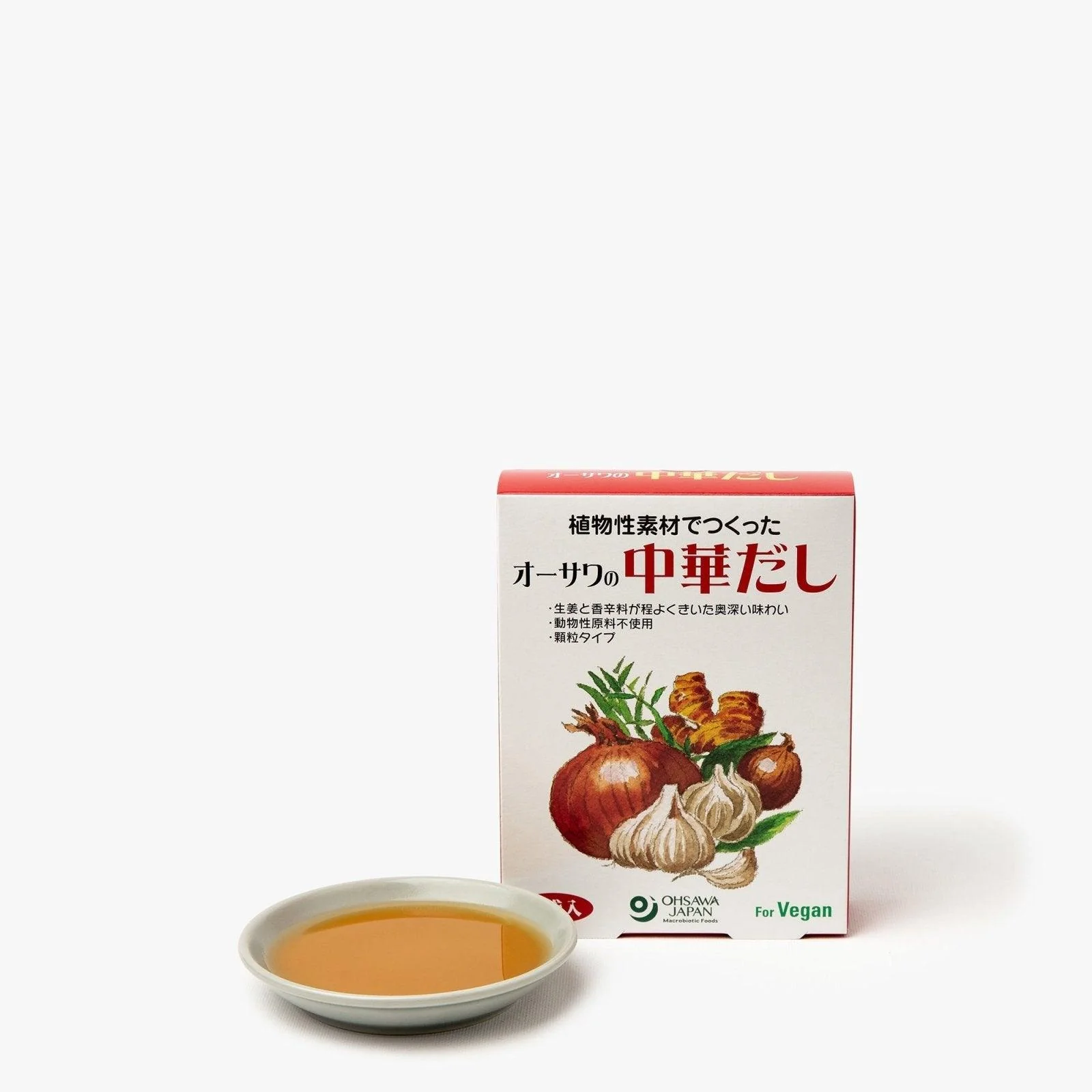 Dashi aux épices pour ramen vegan 8 sachets ⋅ Ohsawa ⋅ 40g
