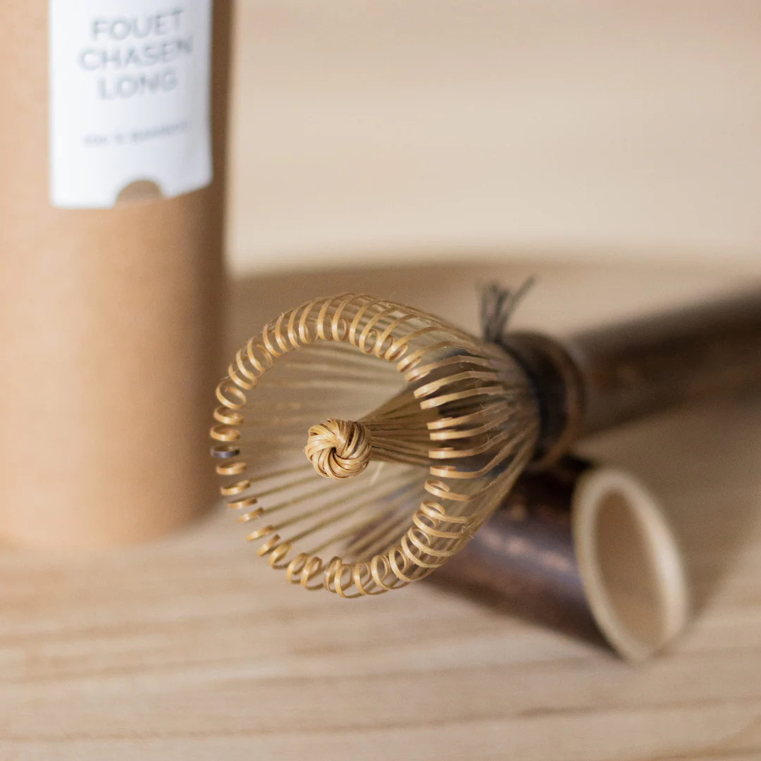 Long fouet à matcha chasen en bambou 32 branches ⋅ Anatae - Image 4