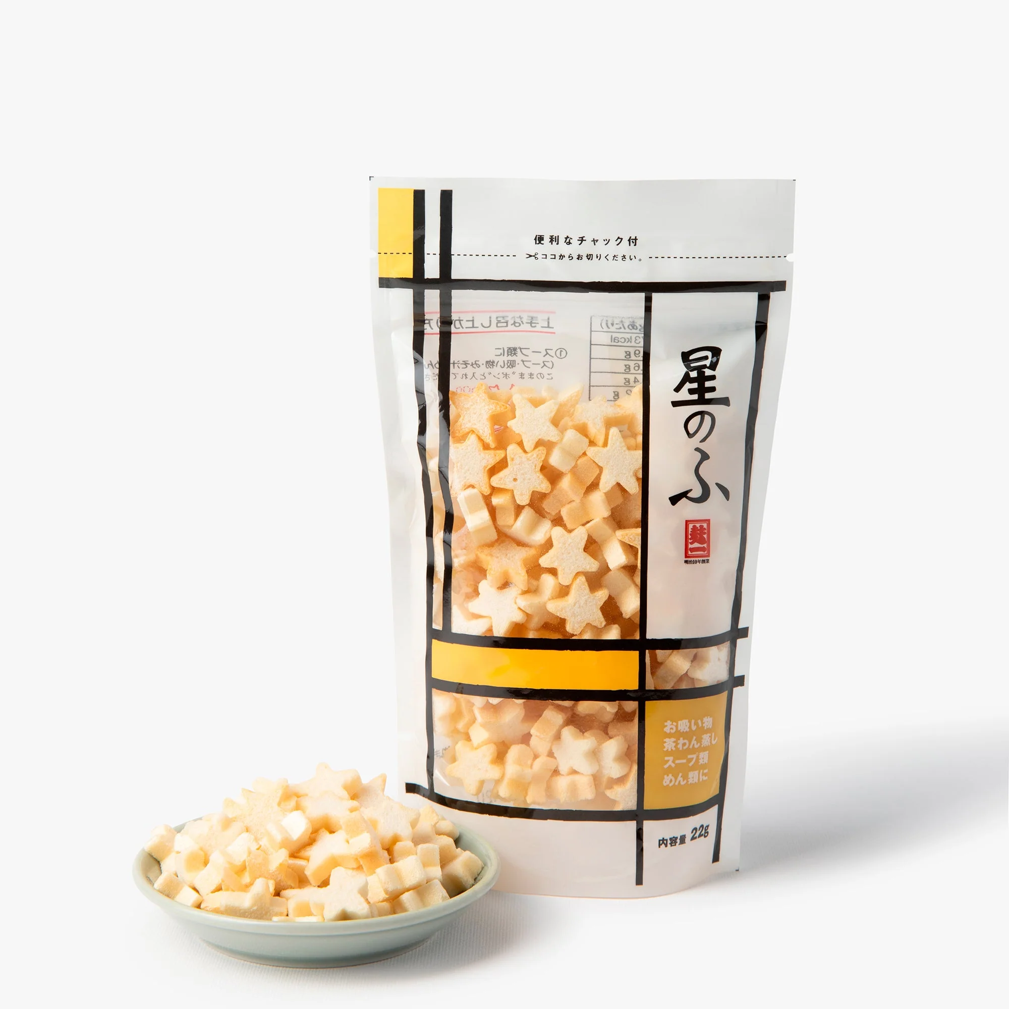 Toppings de blé en forme d'étoile ⋅ Hitachiya Honpo ⋅ 22g