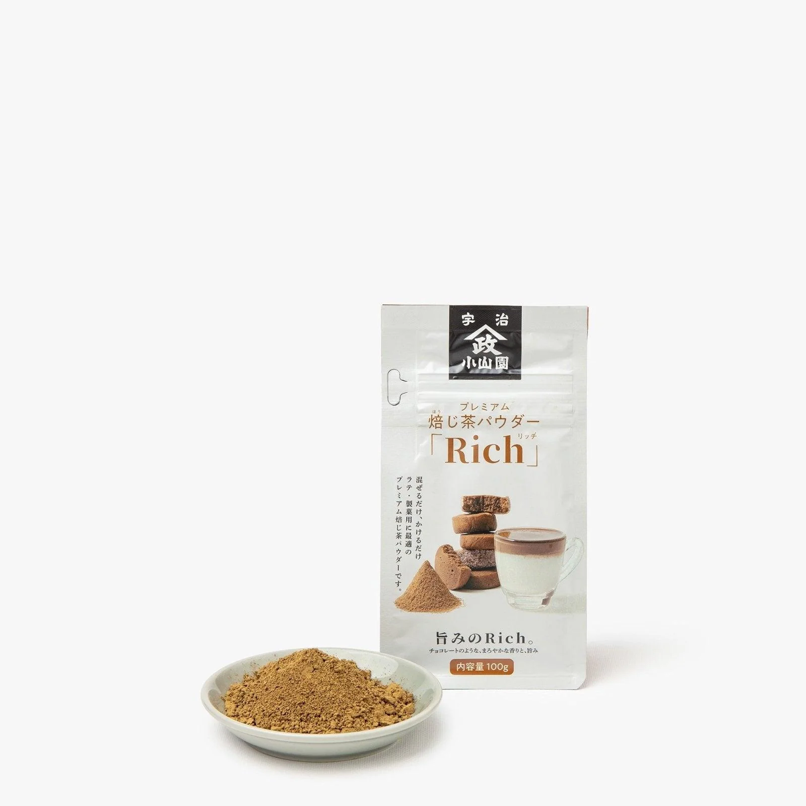Thé hojicha torréfié en poudre ⋅ Yamamasa Koyamaen ⋅ 100g