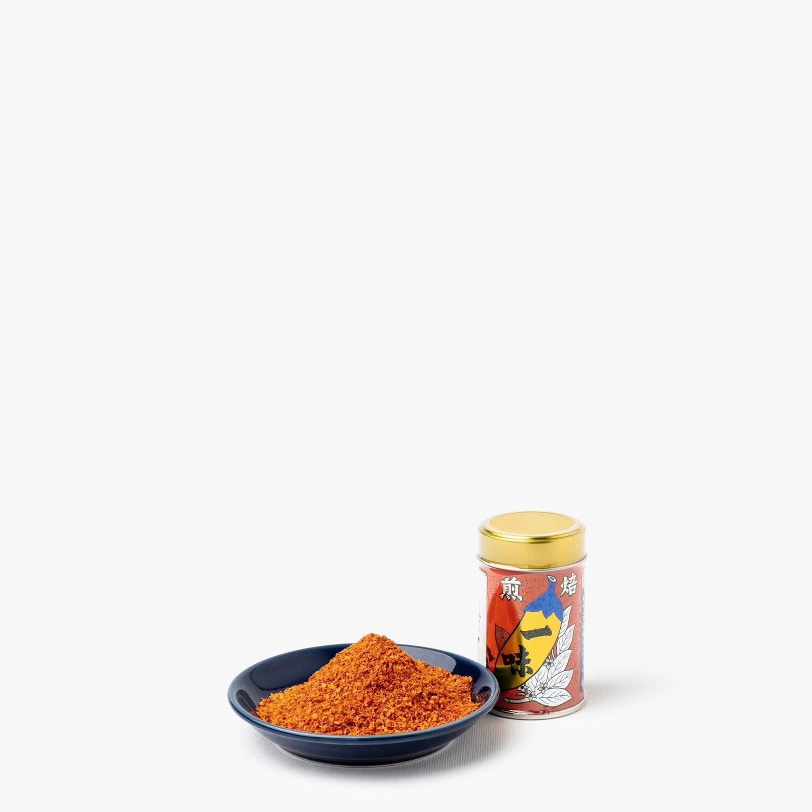 Ichimi piment togarashi torréfié en poudre ⋅ Yawataya Isogoro ⋅ 12g