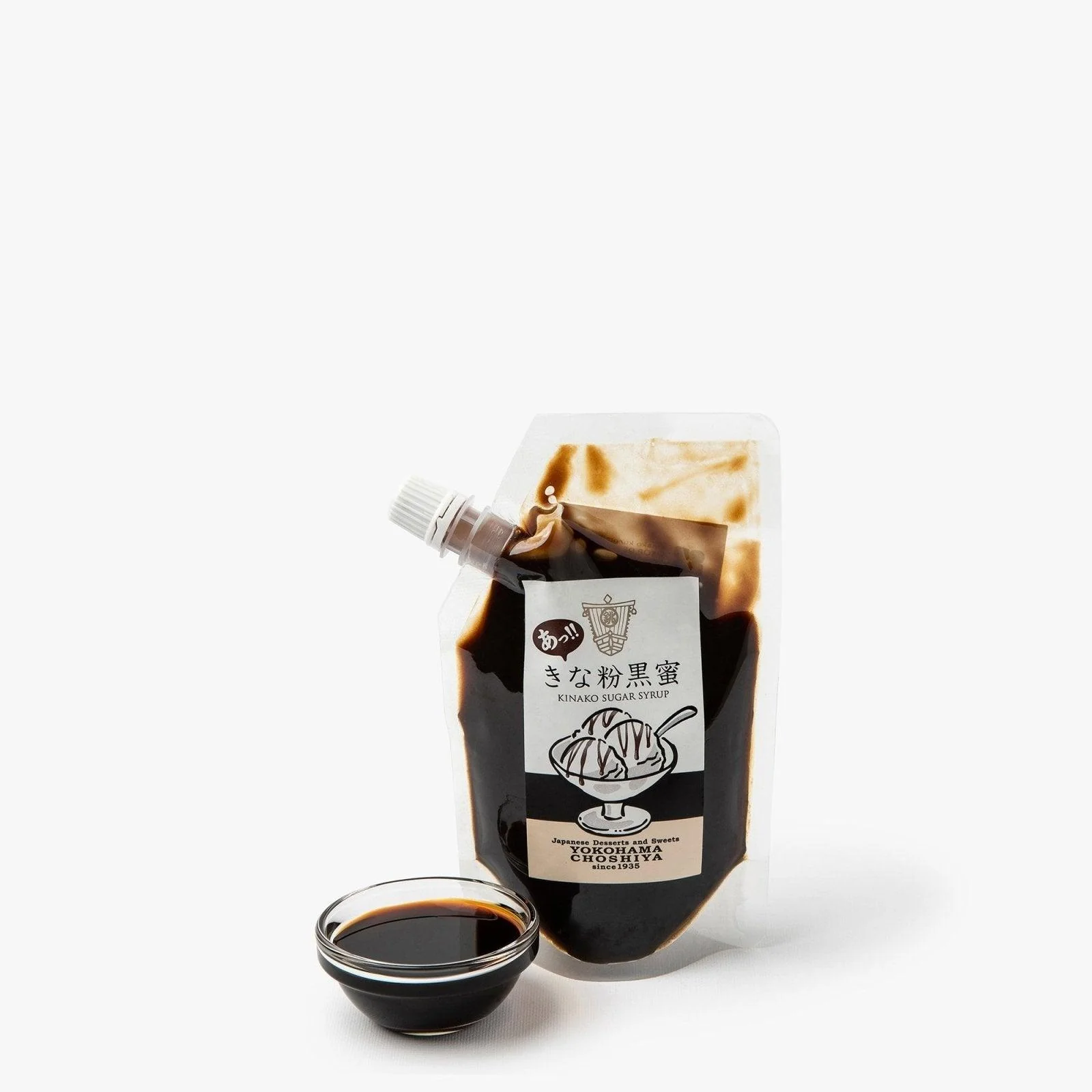 Sirop de sucre noir kuromitsu d'Okinawa au kinako ⋅ Choshiya ⋅ 200g