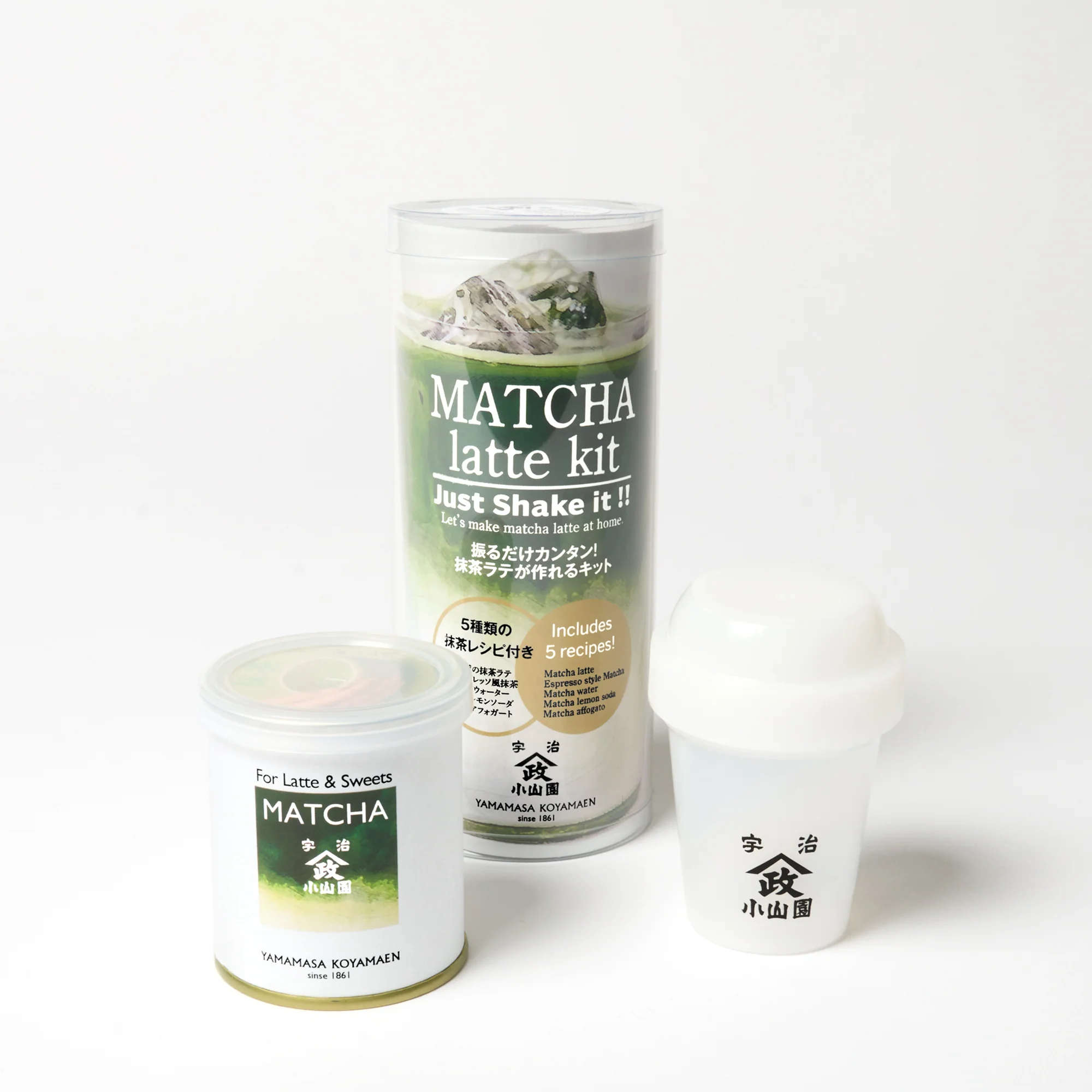Kit pour matcha latte ⋅ Yamamasa Koyamaen ⋅ 30g