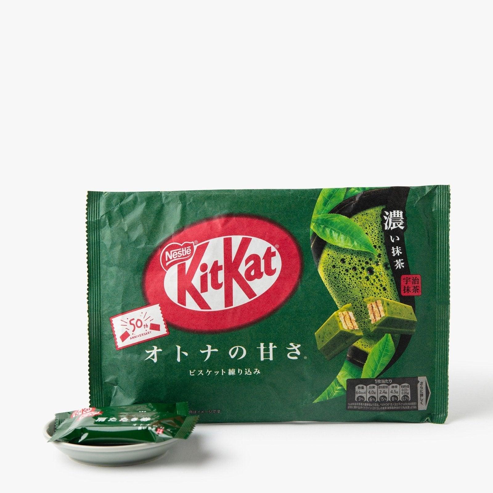Kitkat au matcha intense ⋅ kitkat ⋅ 125g