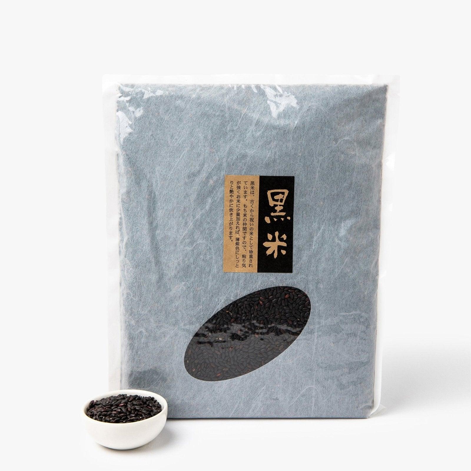 Riz noir asamurasaki ⋅ Nanohana ⋅ 1kg