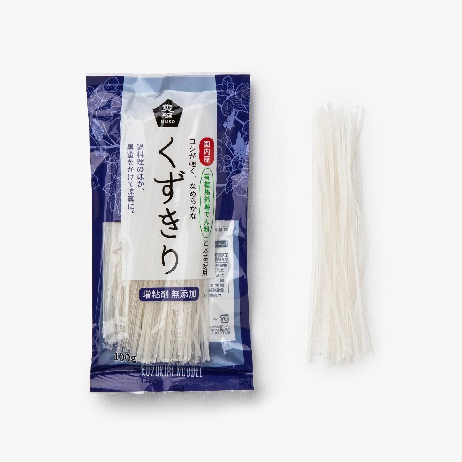 Nouilles de fécule kuzukiri ⋅ Muso ⋅ 100g