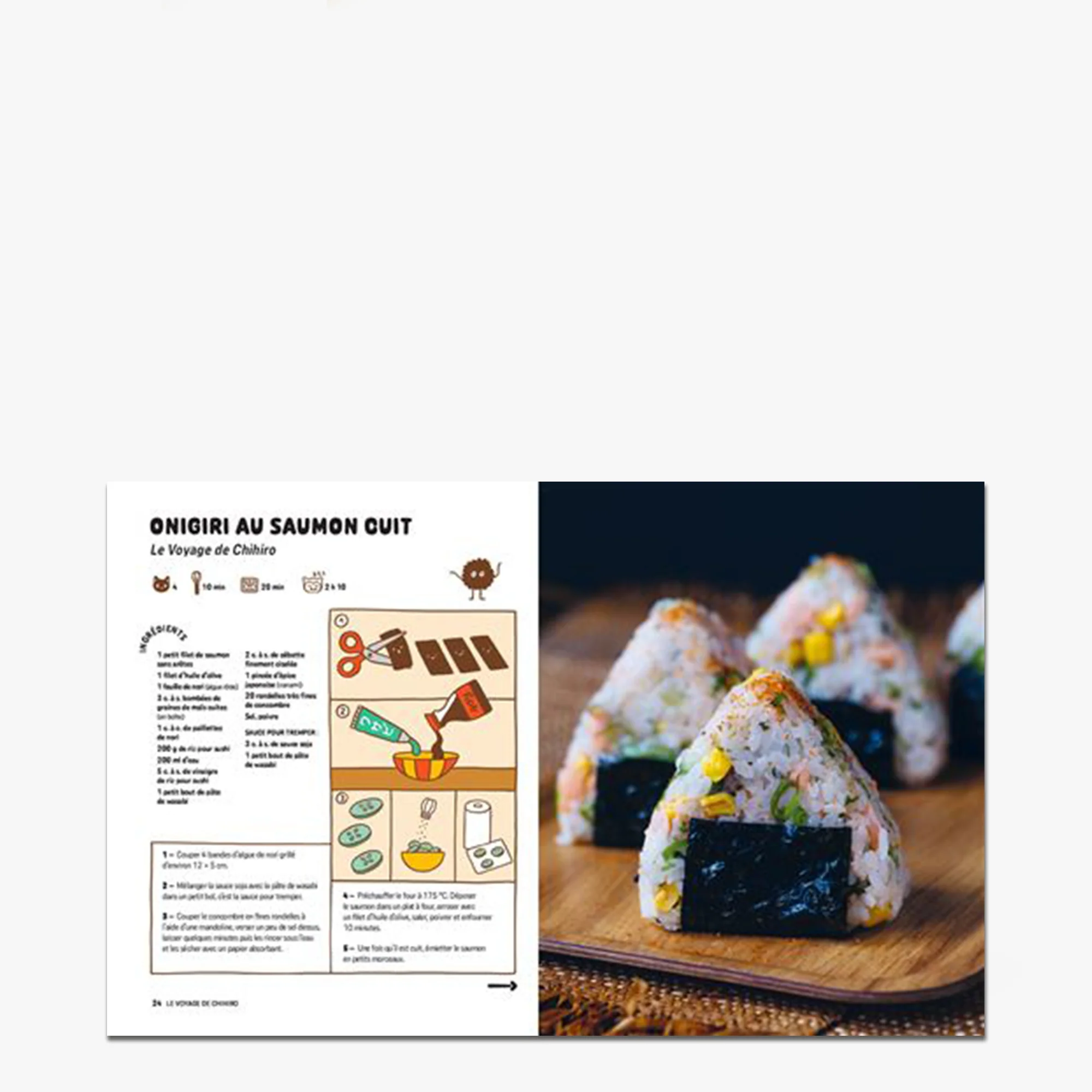 Livre La cuisine des animés ⋅ First - Image 2
