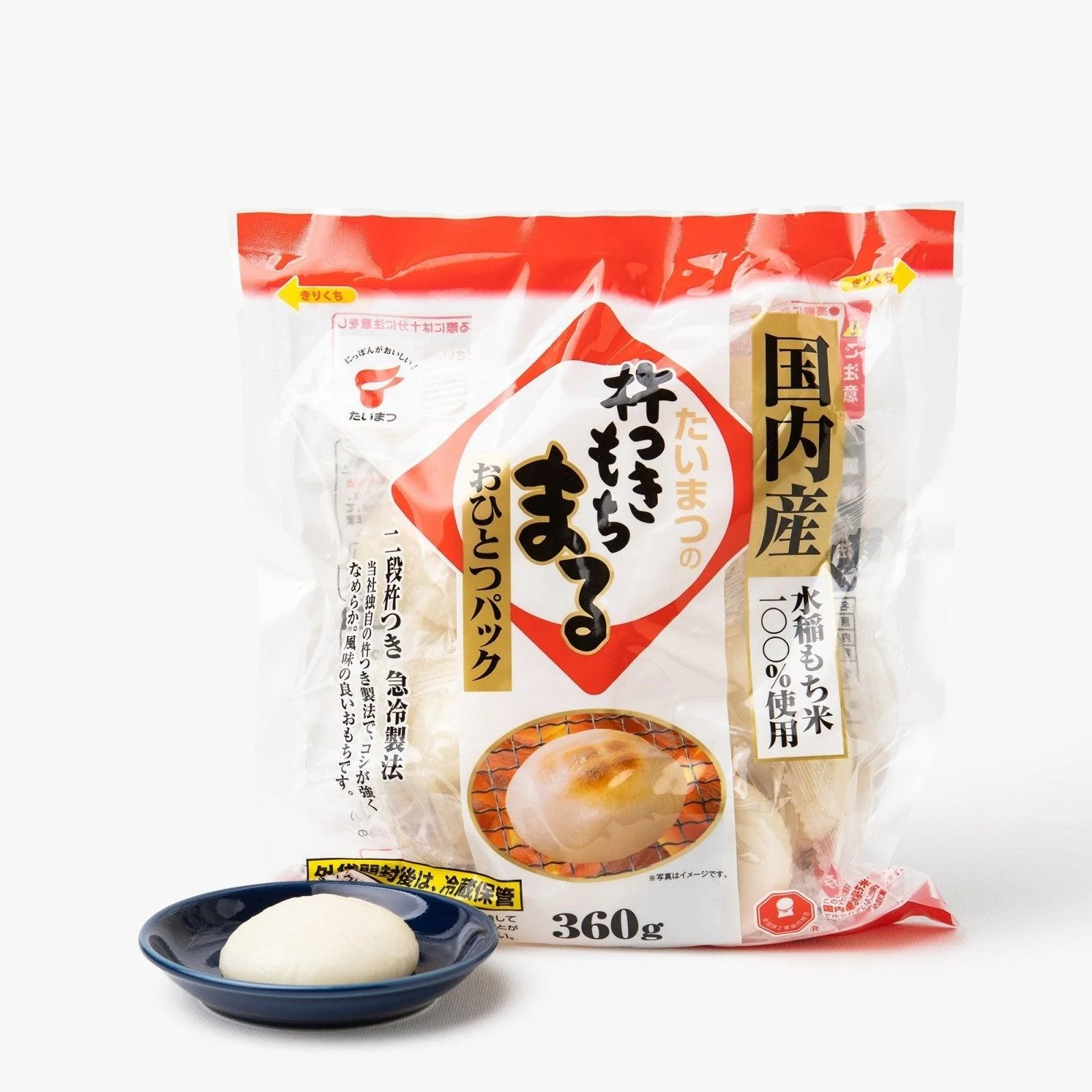 Mochi rond à cuisiner ⋅ Taimatsu Foods Corporation ⋅ 360g
