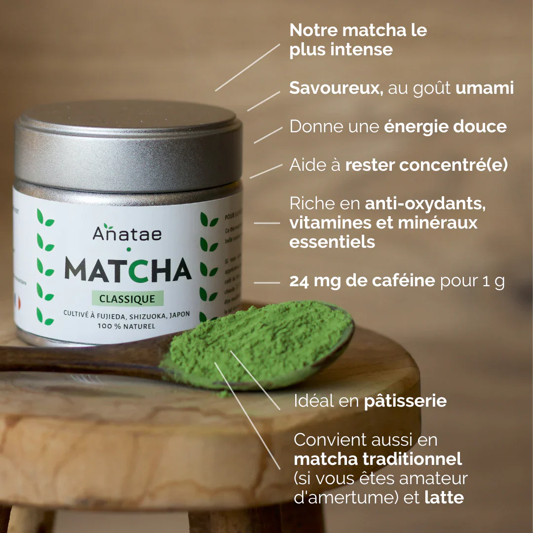Thé matcha classique ⋅ Anatae ⋅ 30g - Image 2