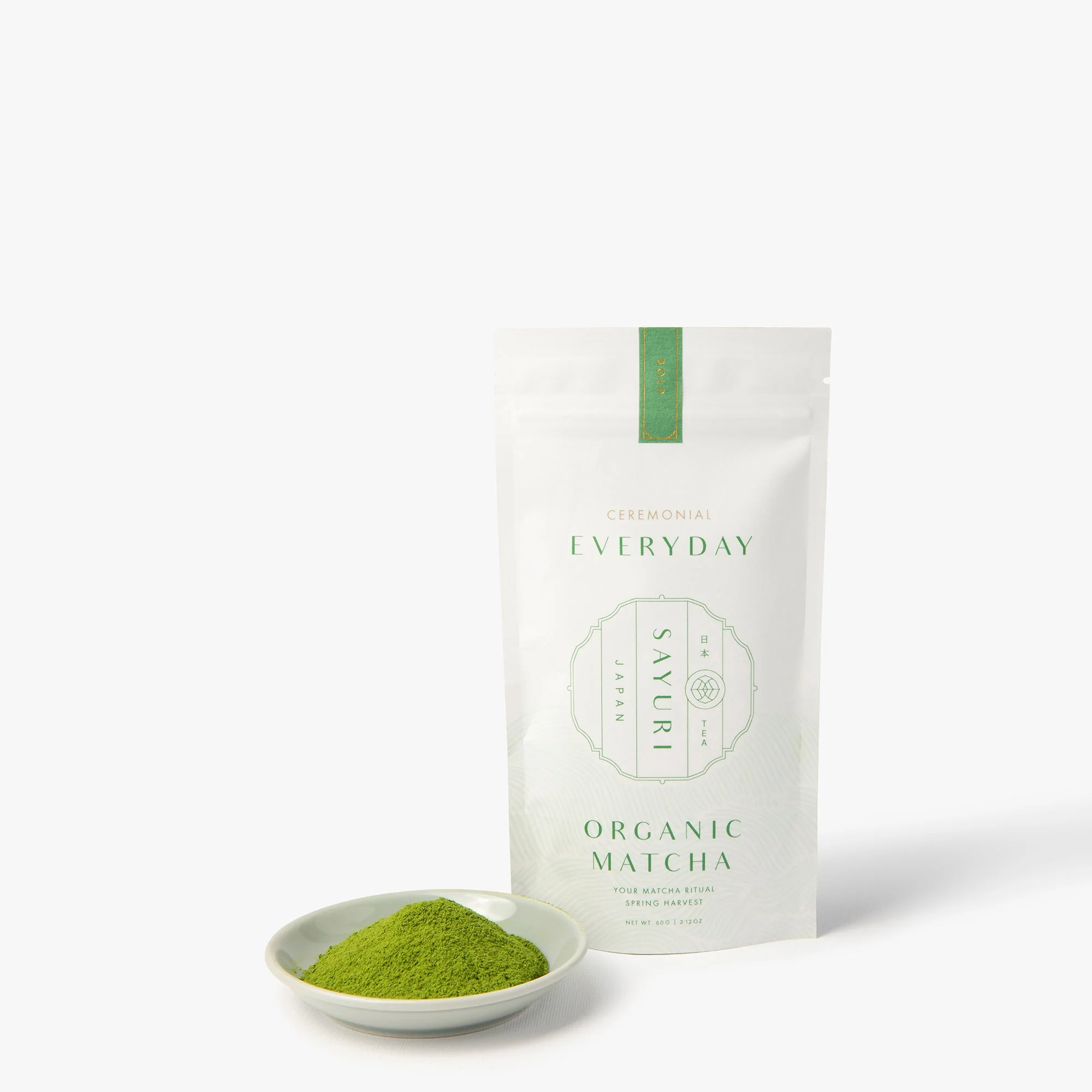 Thé Matcha cérémonie bio ⋅ Sayuri&Co ⋅ 60g