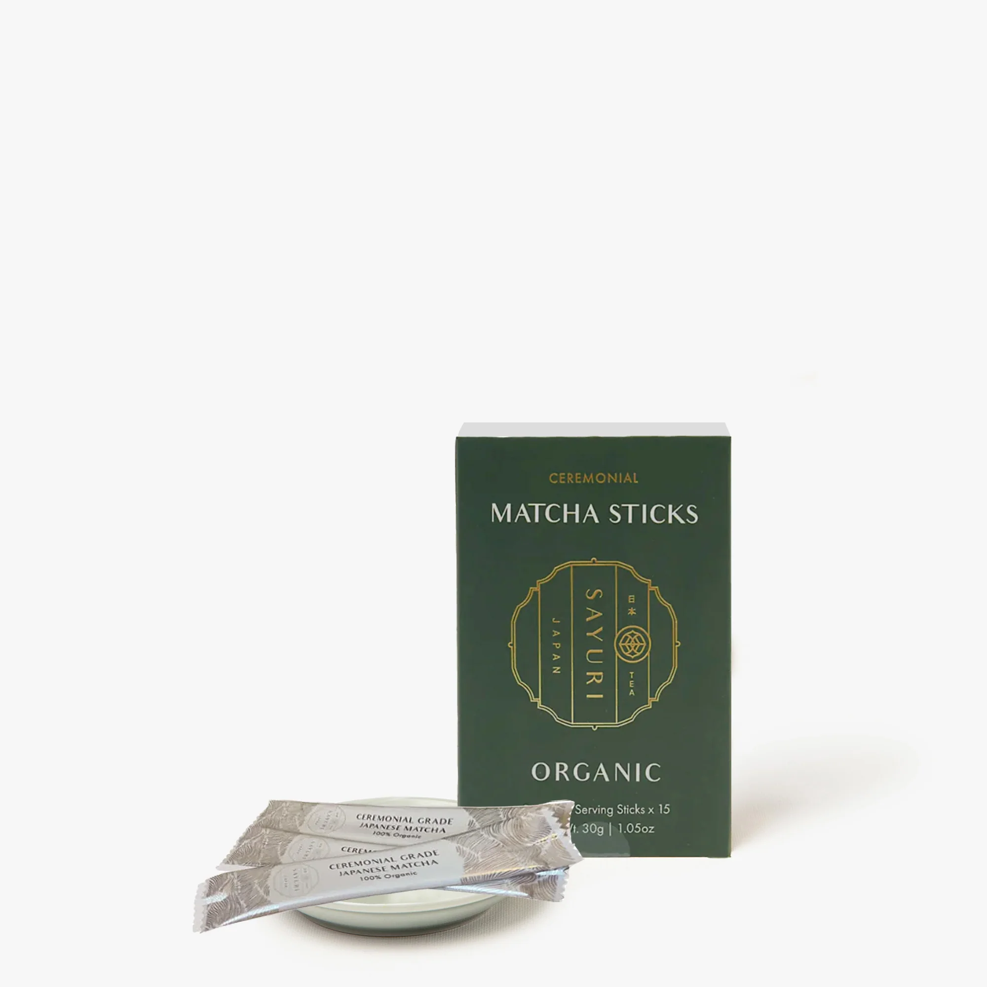 Thé Matcha cérémonie en sticks bio ⋅ Sayuri&Co ⋅ 30g