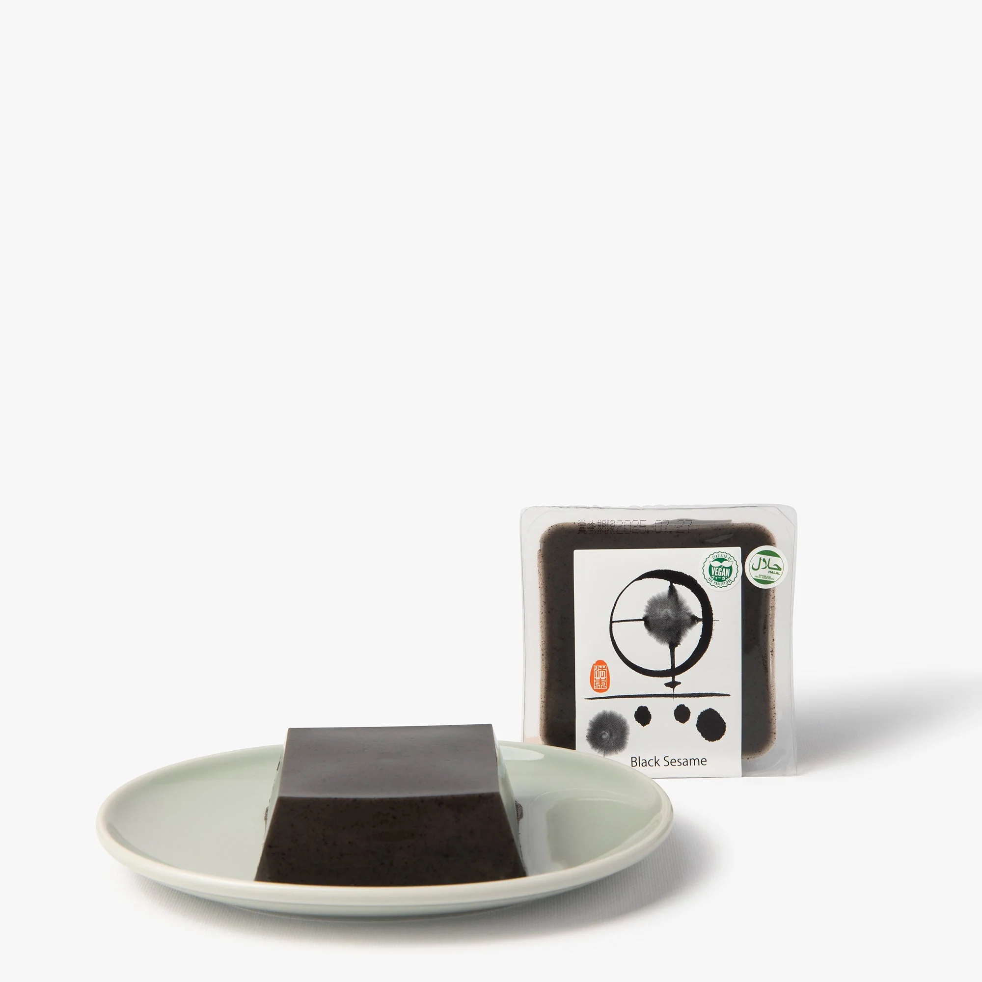Tofu de sésame noir ⋅ Houmoto ⋅ 100g