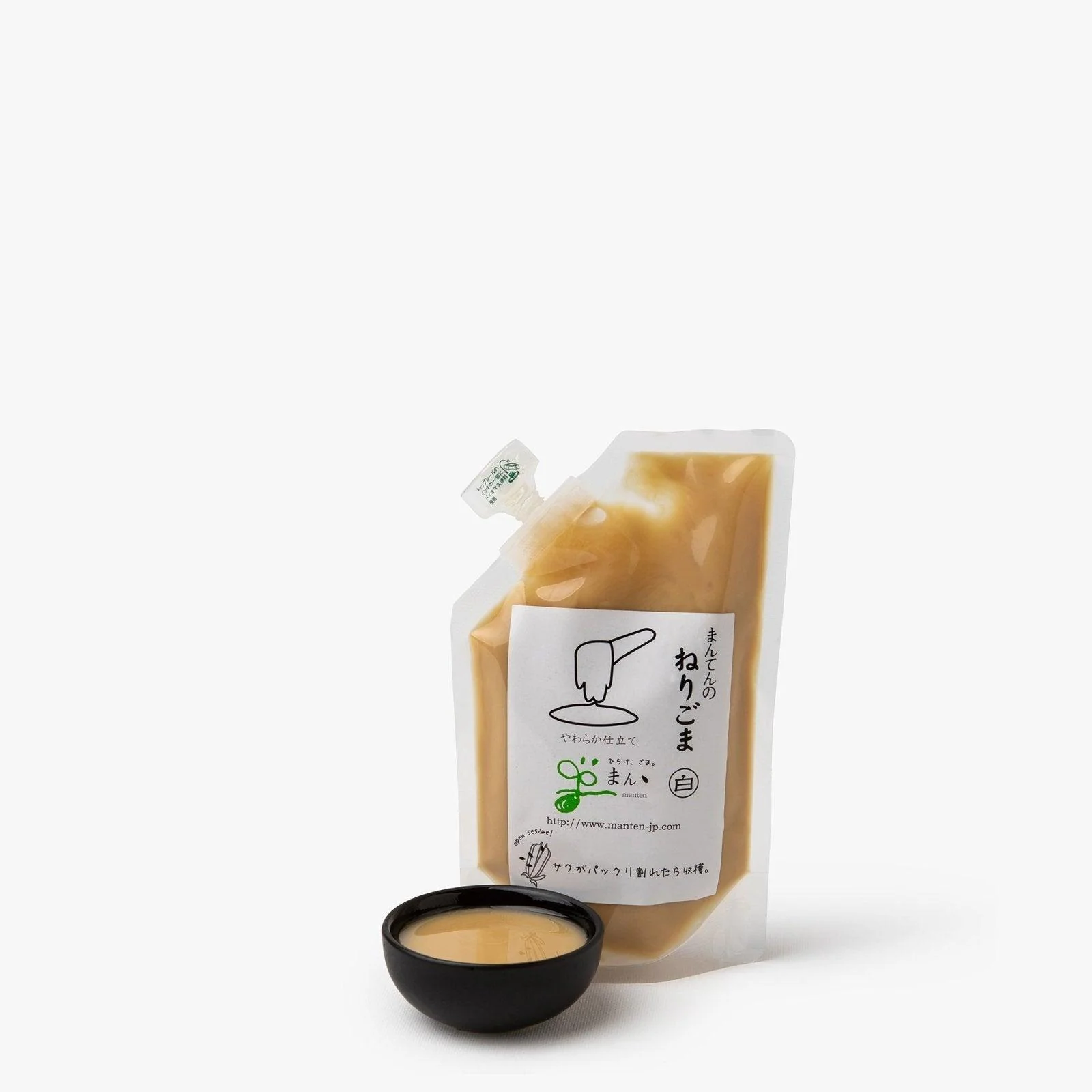 Crème de sésame blanc torréfié ⋅ Manten ⋅ 150g