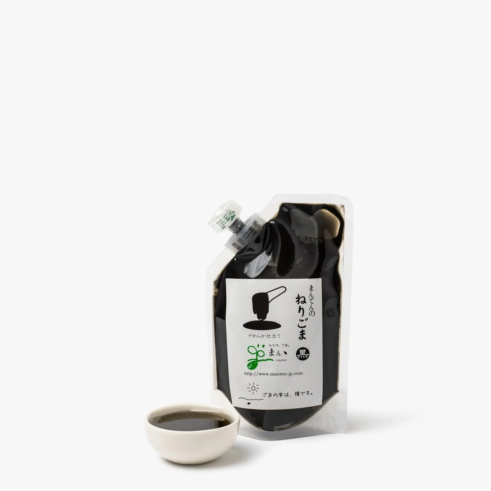 Crème de sésame noir torréfié ⋅ Manten ⋅ 150g