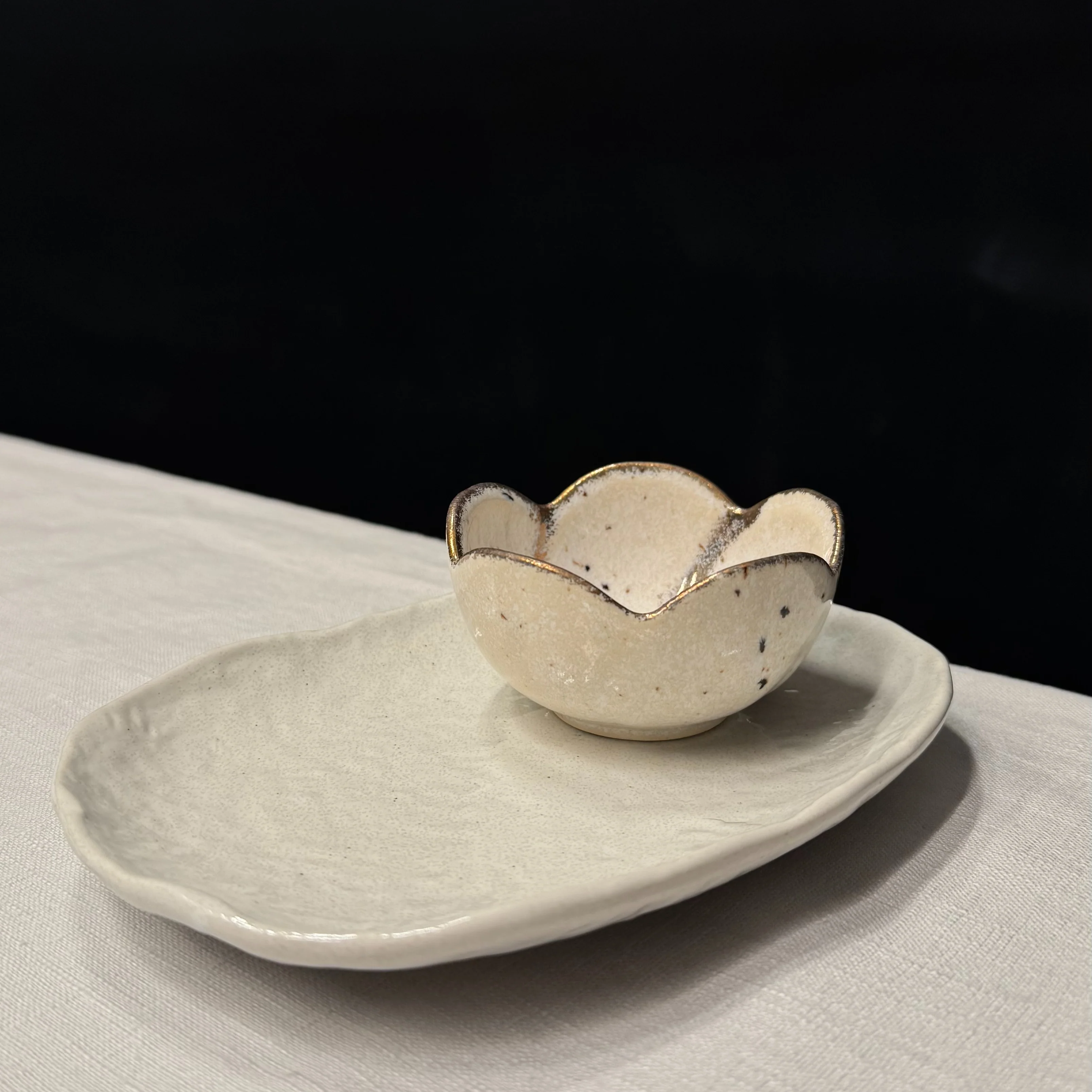 Assiette blanche ovale Ø 180mm ⋅ Touga - Image 5