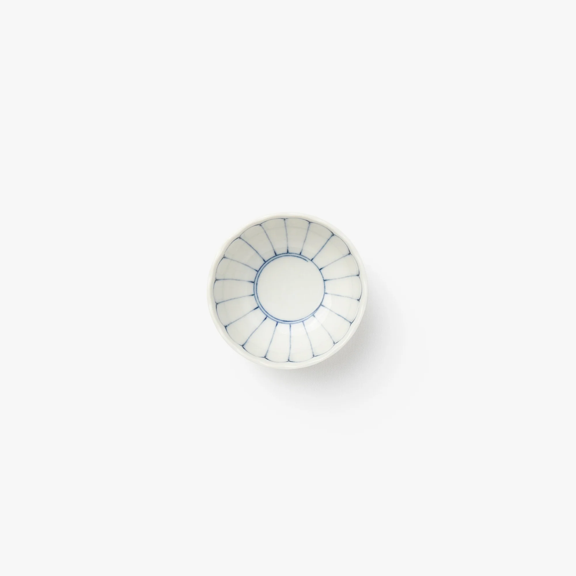 Bol Kikusen blanc et bleu Ø 90mm ⋅ Touga - Image 2