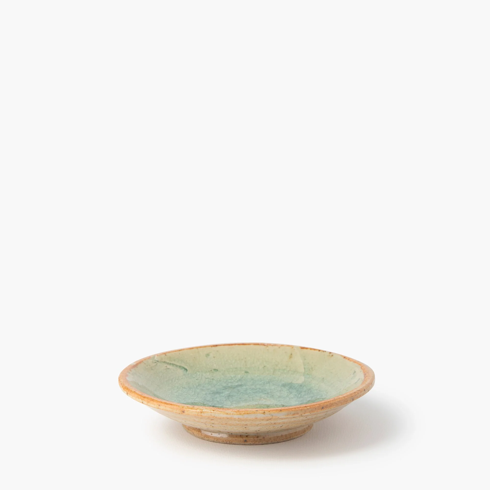 Petite assiette nuage vert Ø132mm ⋅ Touga