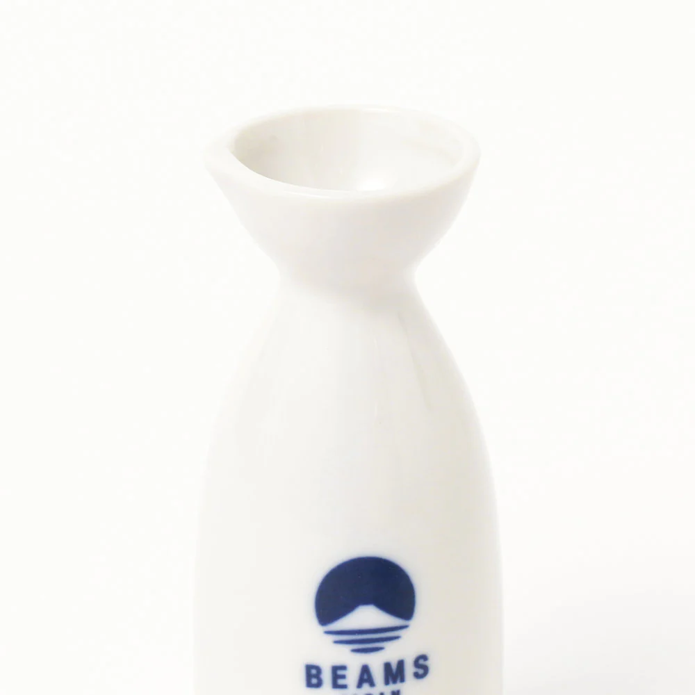 Pichet à saké logo blanc 180ml ⋅ BEAMS JAPAN - Image 5