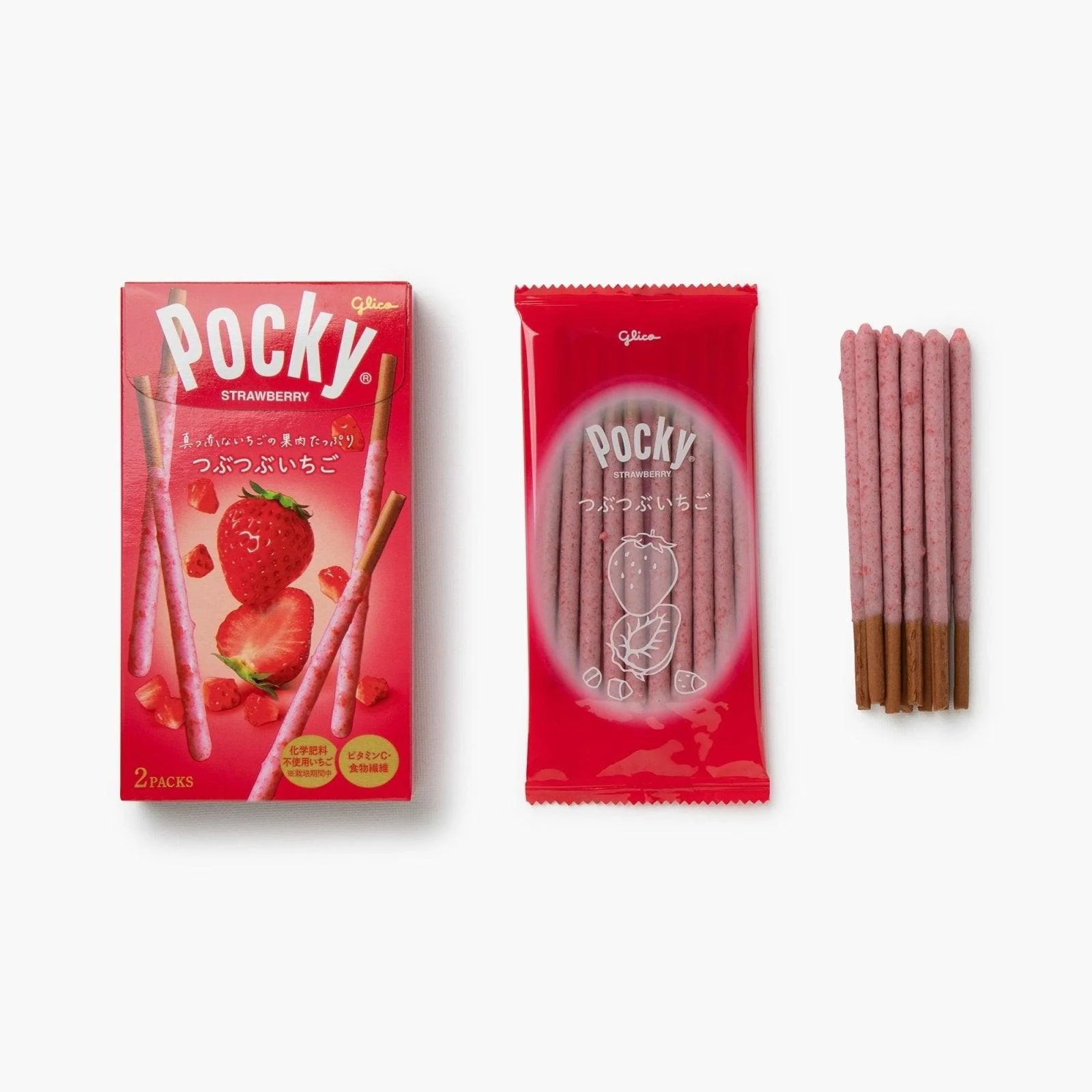 Pocky à la crème à la fraise ⋅ Pocky ⋅ 33g