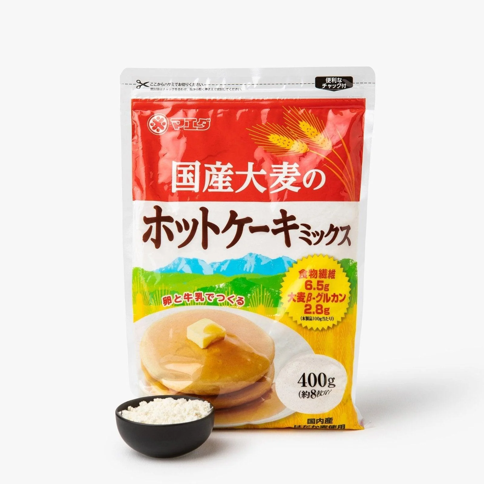Préparation pour pancakes à la farine d'orge ⋅ Maeda ⋅ 400g