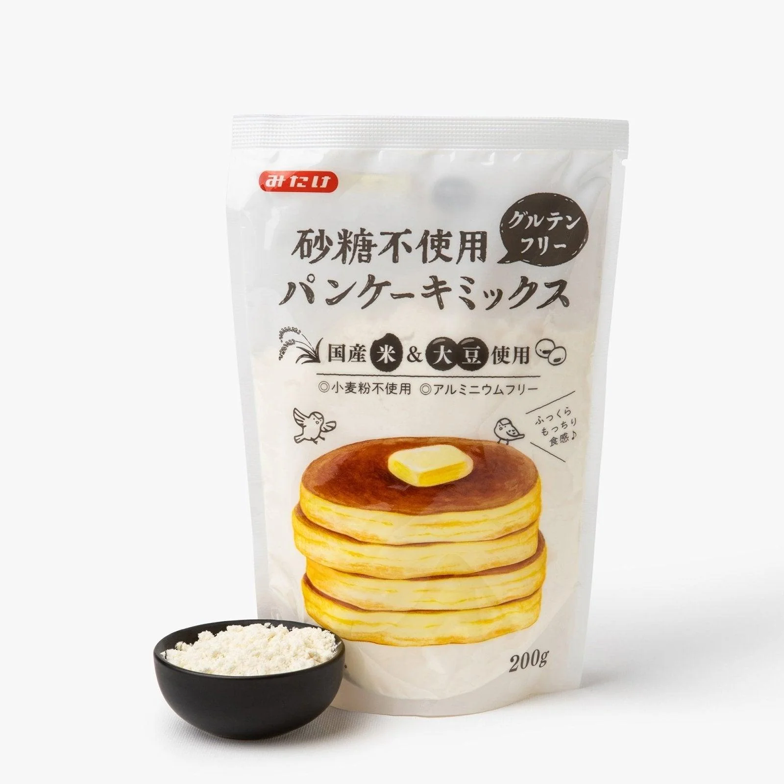 Mélange à la farine de soja pour pancakes ⋅ Mitake Shokuhin ⋅ 200g