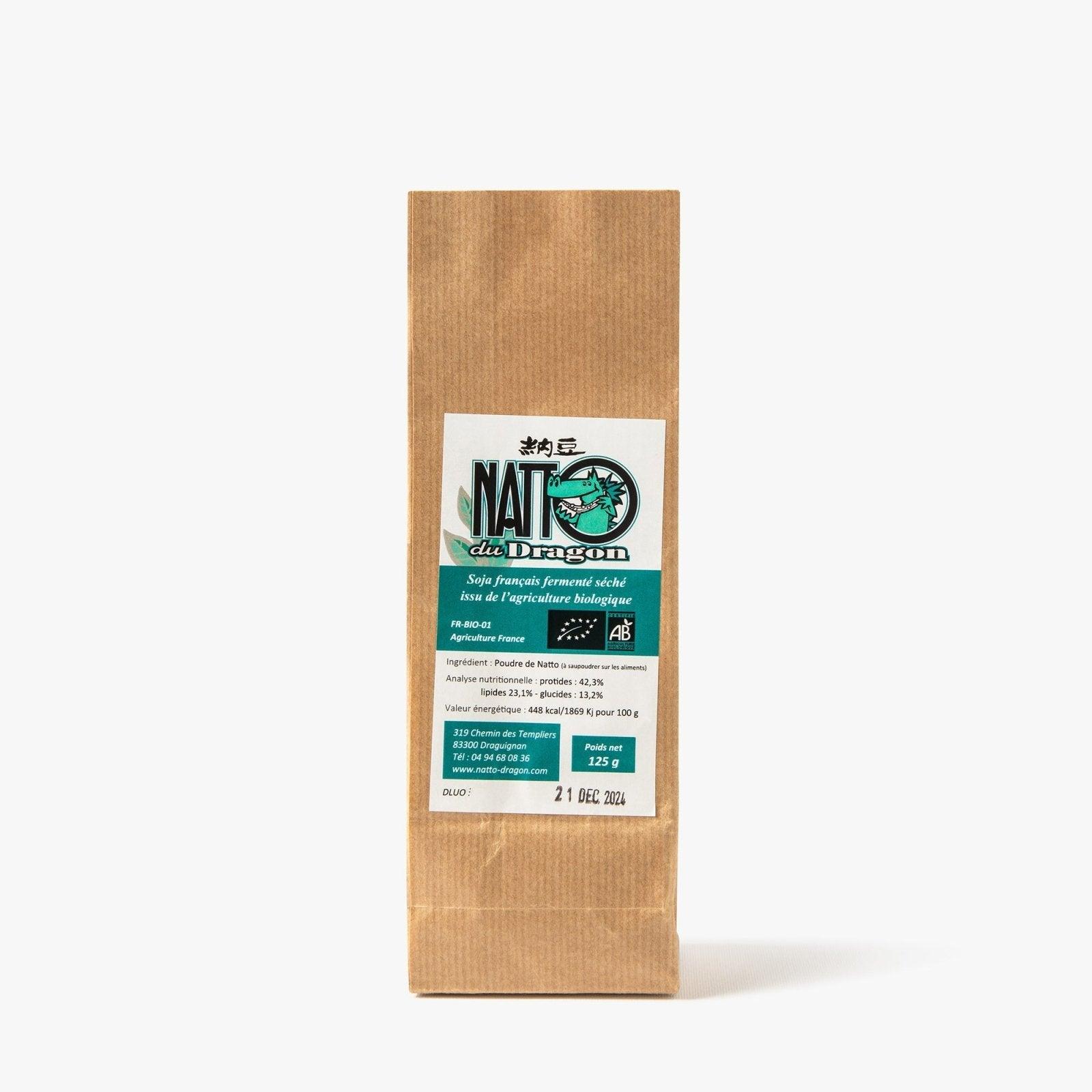 Soja fermenté natto en poudre ⋅ Le Natto du dragon ⋅ 125g - Image 2
