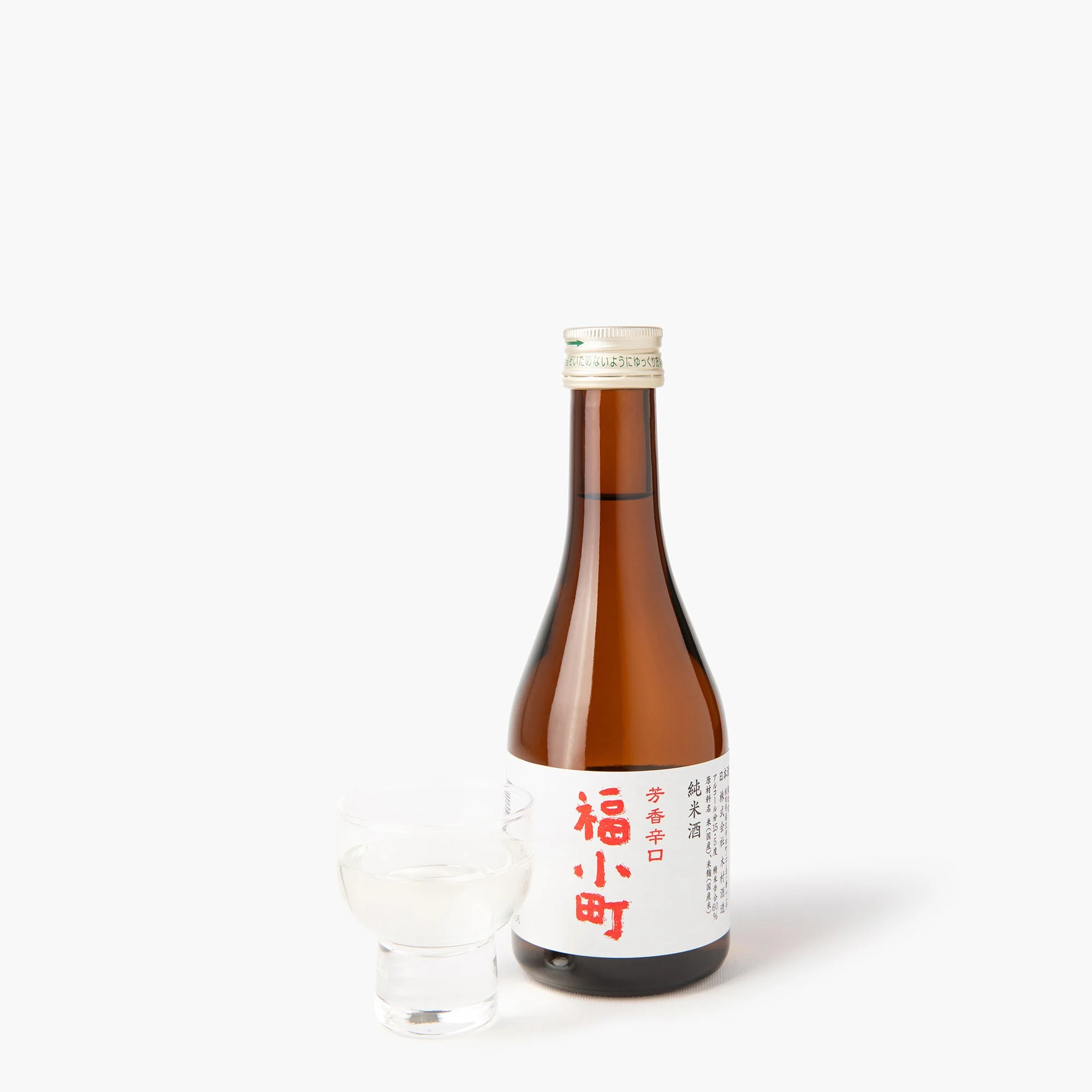 Saké junmai Fukukomachi Karakuchi ⋅ 15% ⋅ 300ml